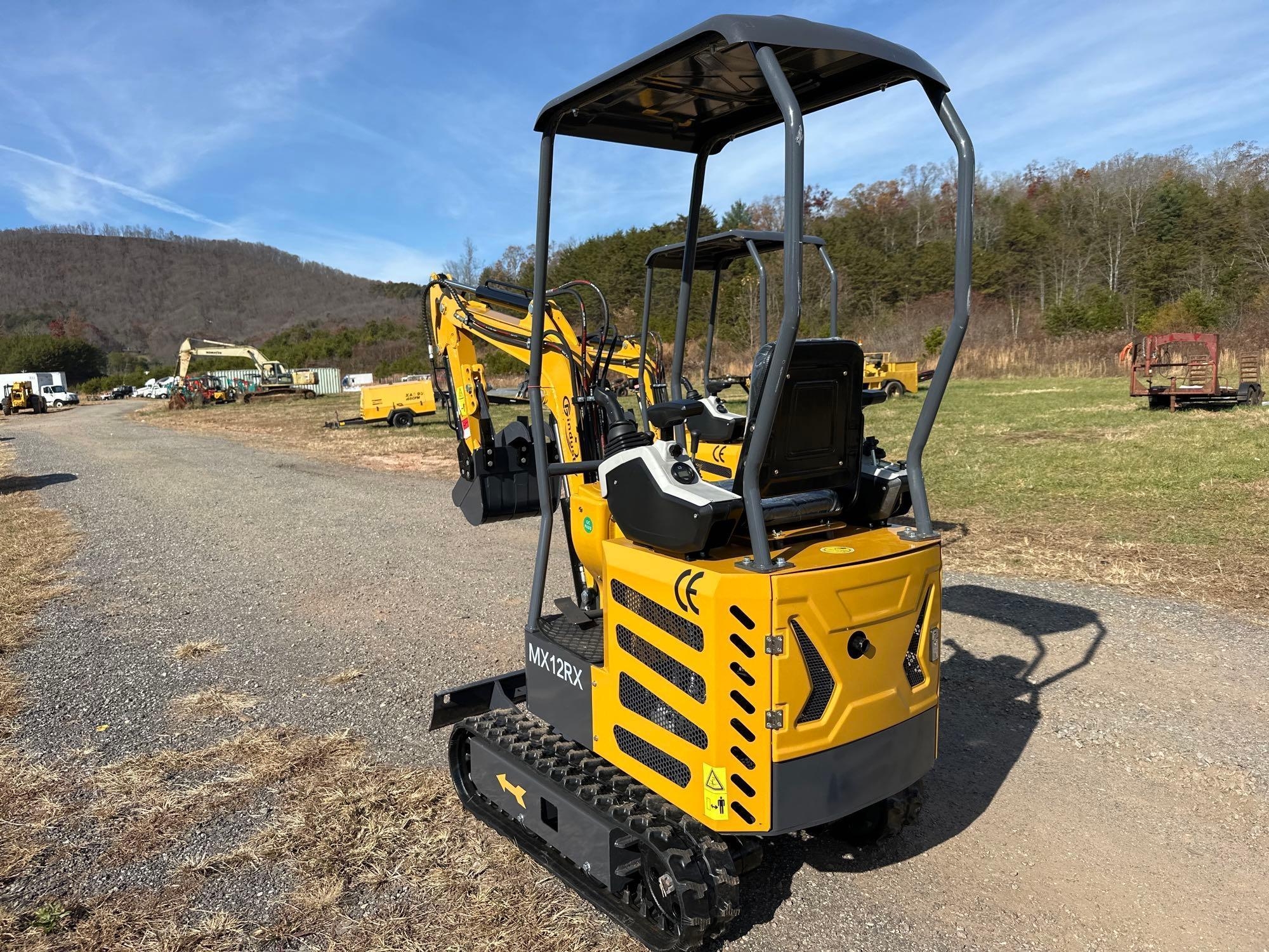 New/Unused CFG Industrial MX12RX Mini Excavator (A57453)