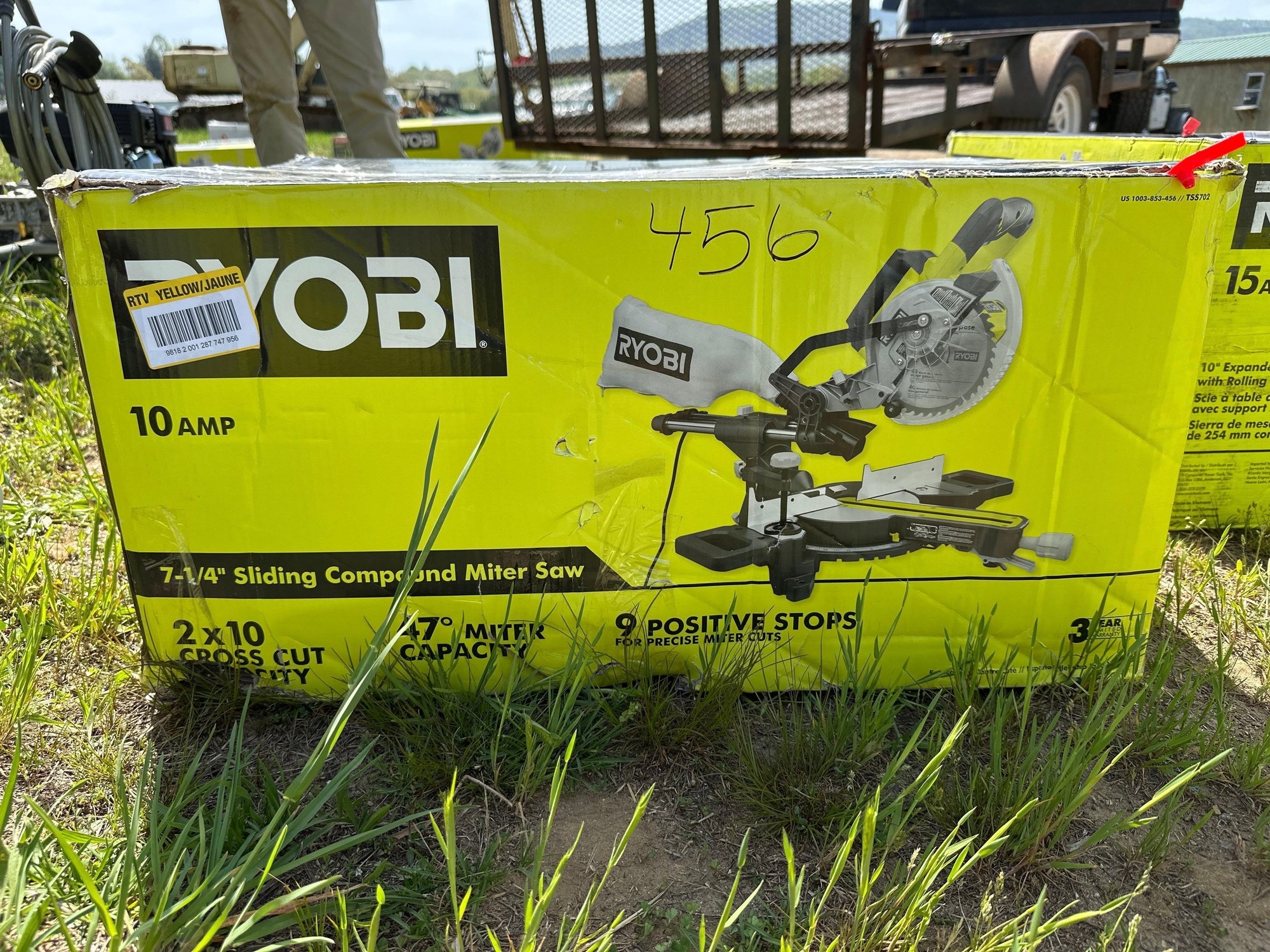Ryobi Sliding Compound Miter Saw (A51573)