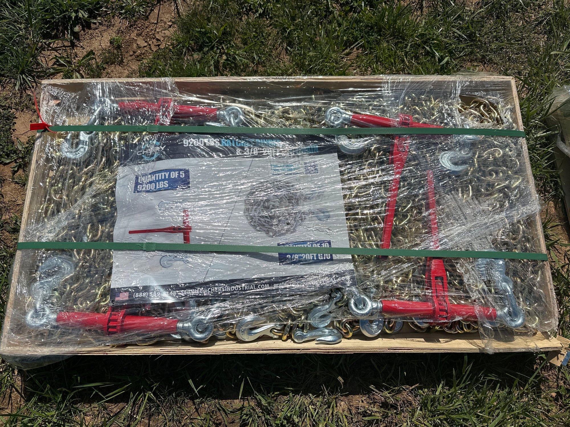 New/Unused Pallet of 5 Binder and 10 Chains (A44391)