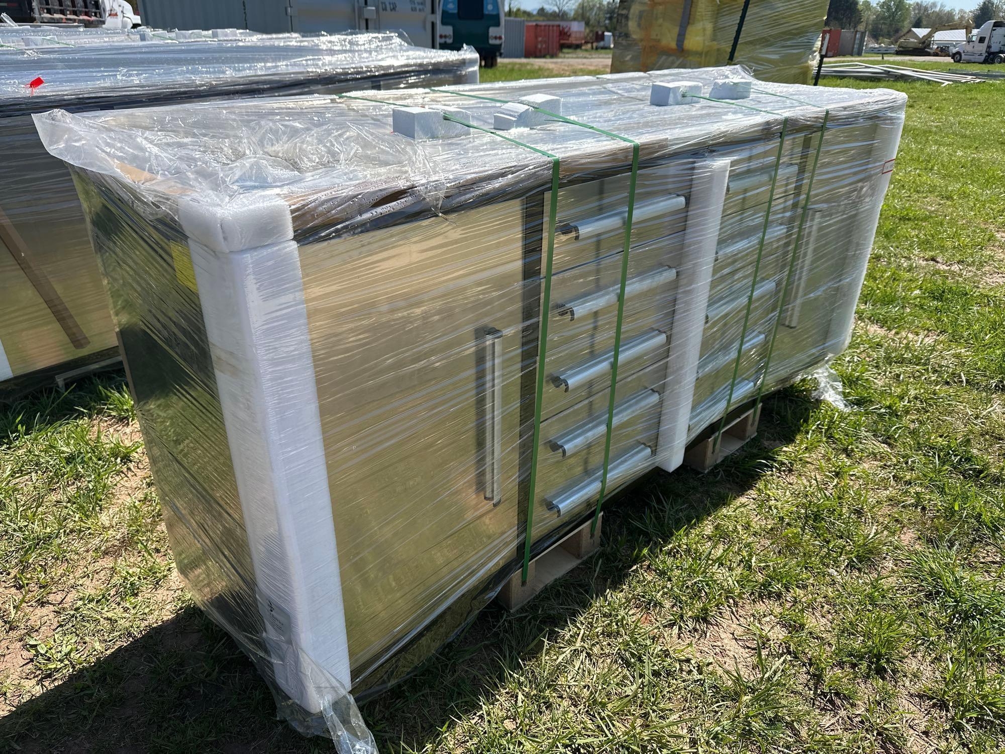 New/Unused 7ft 10 Drawer Work Bench (A51573)