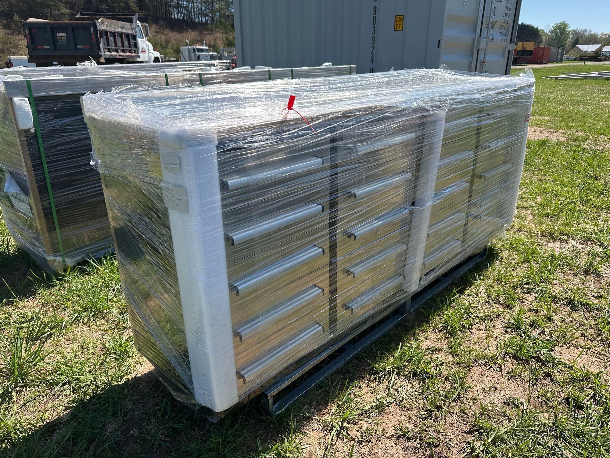 New/Unused 7ft 20 Drawer Stainless Steel Workbench (A51573)