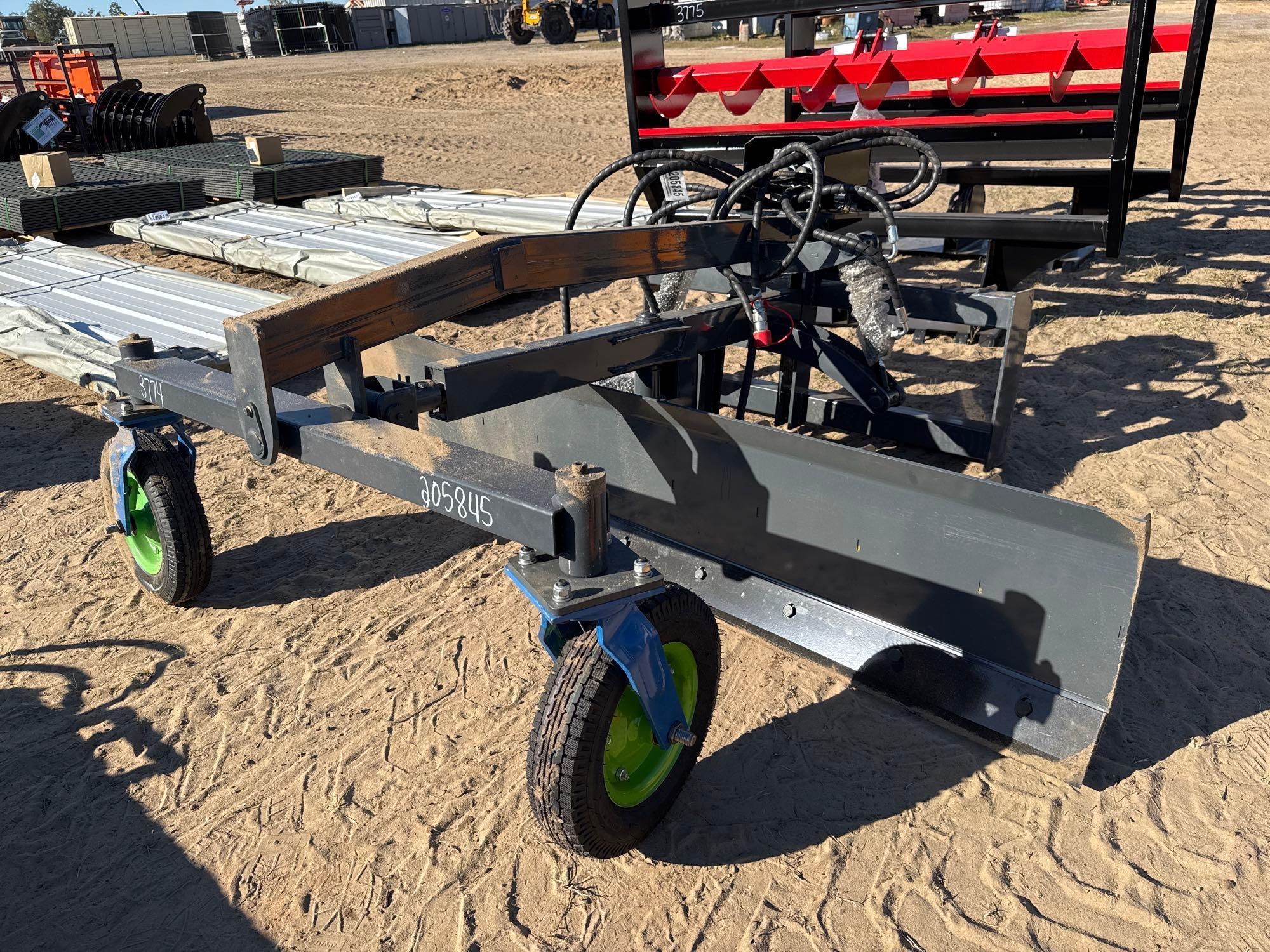 UNUSED FUTURE GR87-87" HYD GRADER BLADE (A57193)