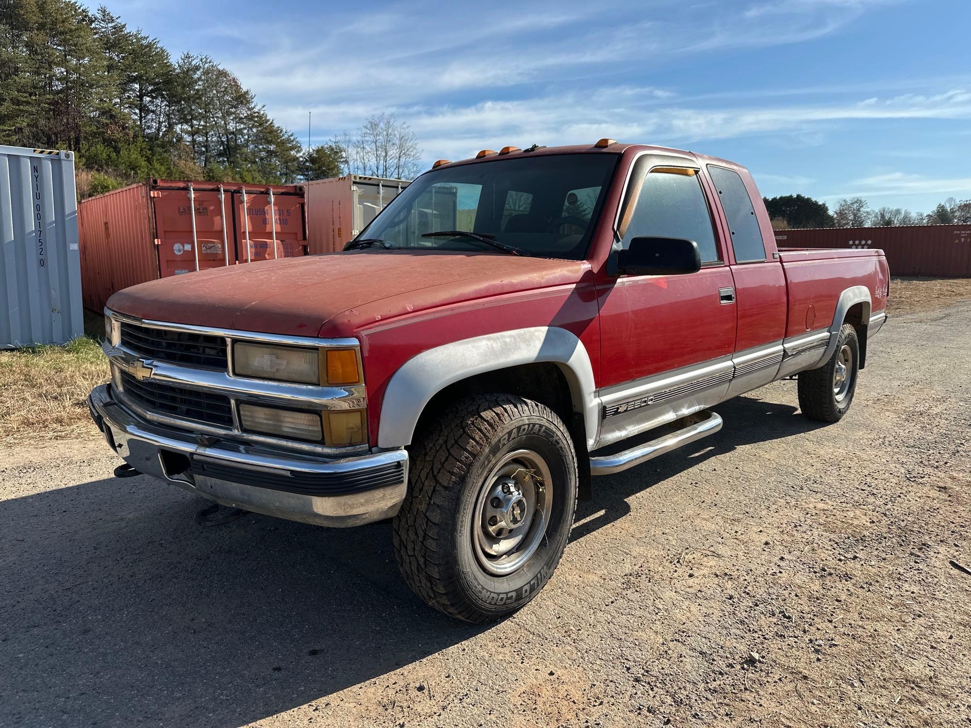 1995 Chevrolet K2500 Pickup Truck, VIN # 1GCGK29F2SE237154 (A57453)