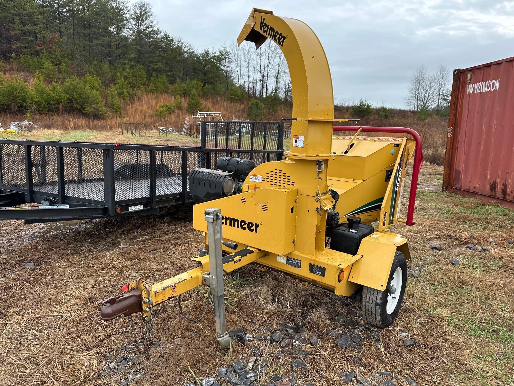2018 Vermeer BC700XL Woodchipper (A57453)