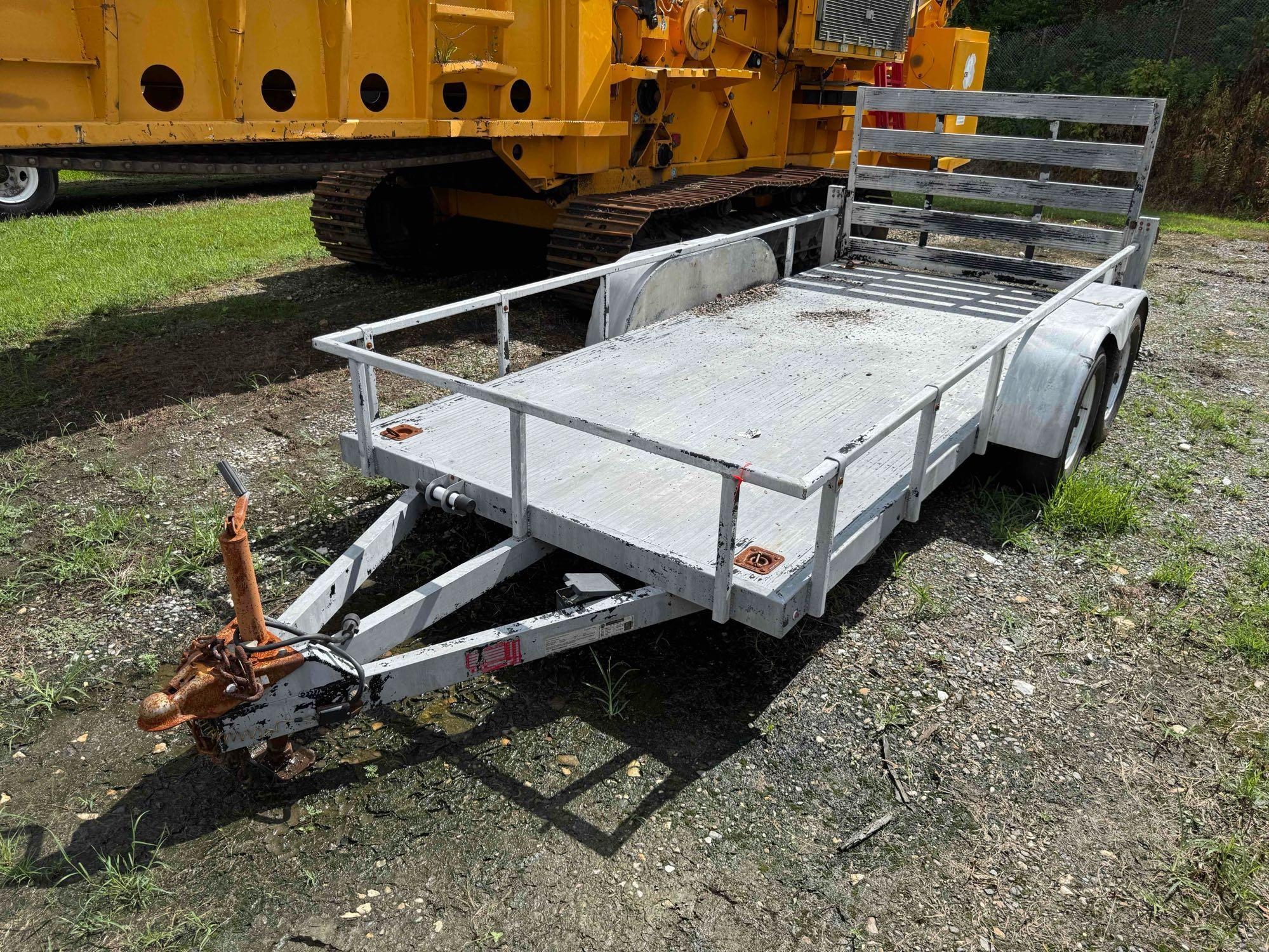 6x14 Double Axle Bumper Pull Trailer (A51572)