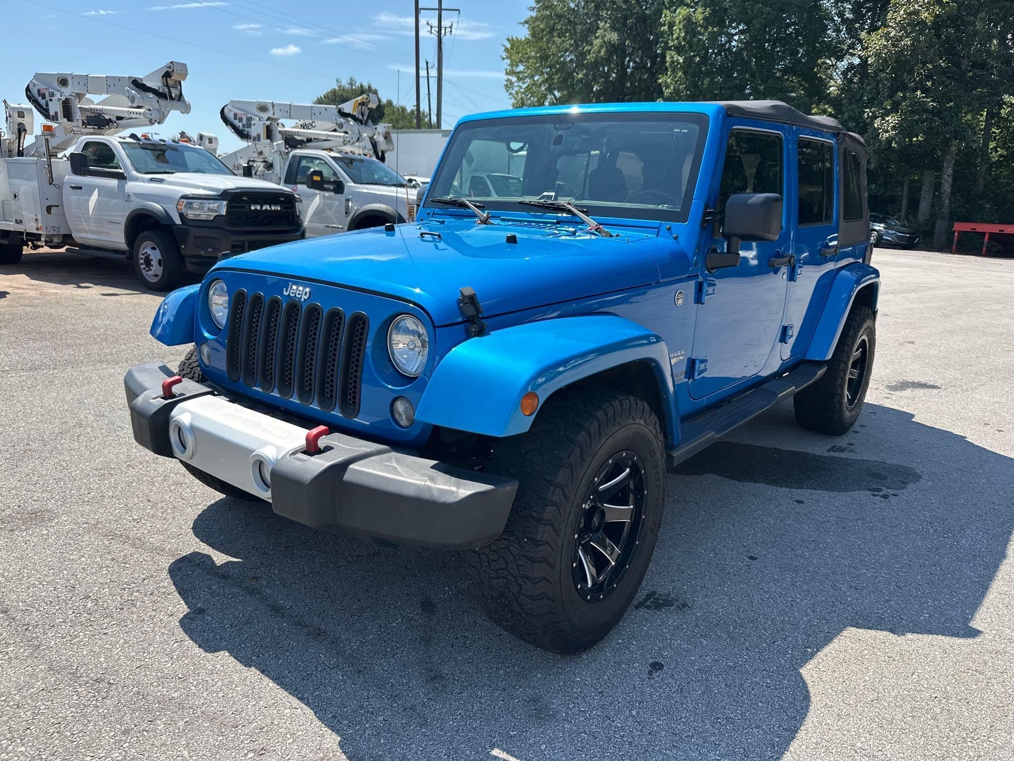 2015 Jeep Wrangler Multipurpose Vehicle (MPV), VIN # 1C4BJWEG5FL757630 (A51572)