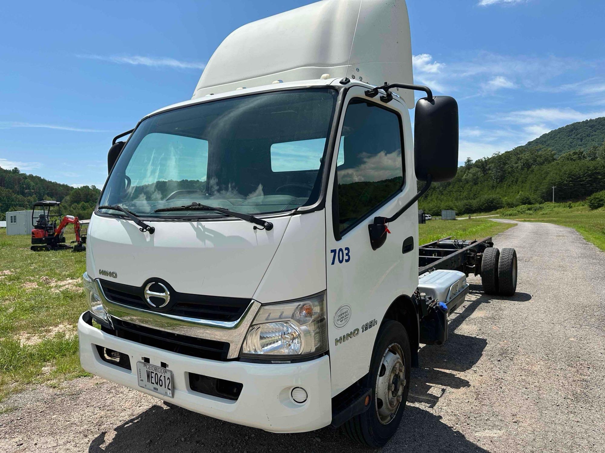2016 Hino 195h Truck, VIN # JHHSPM2H9GK001609 (A51572)