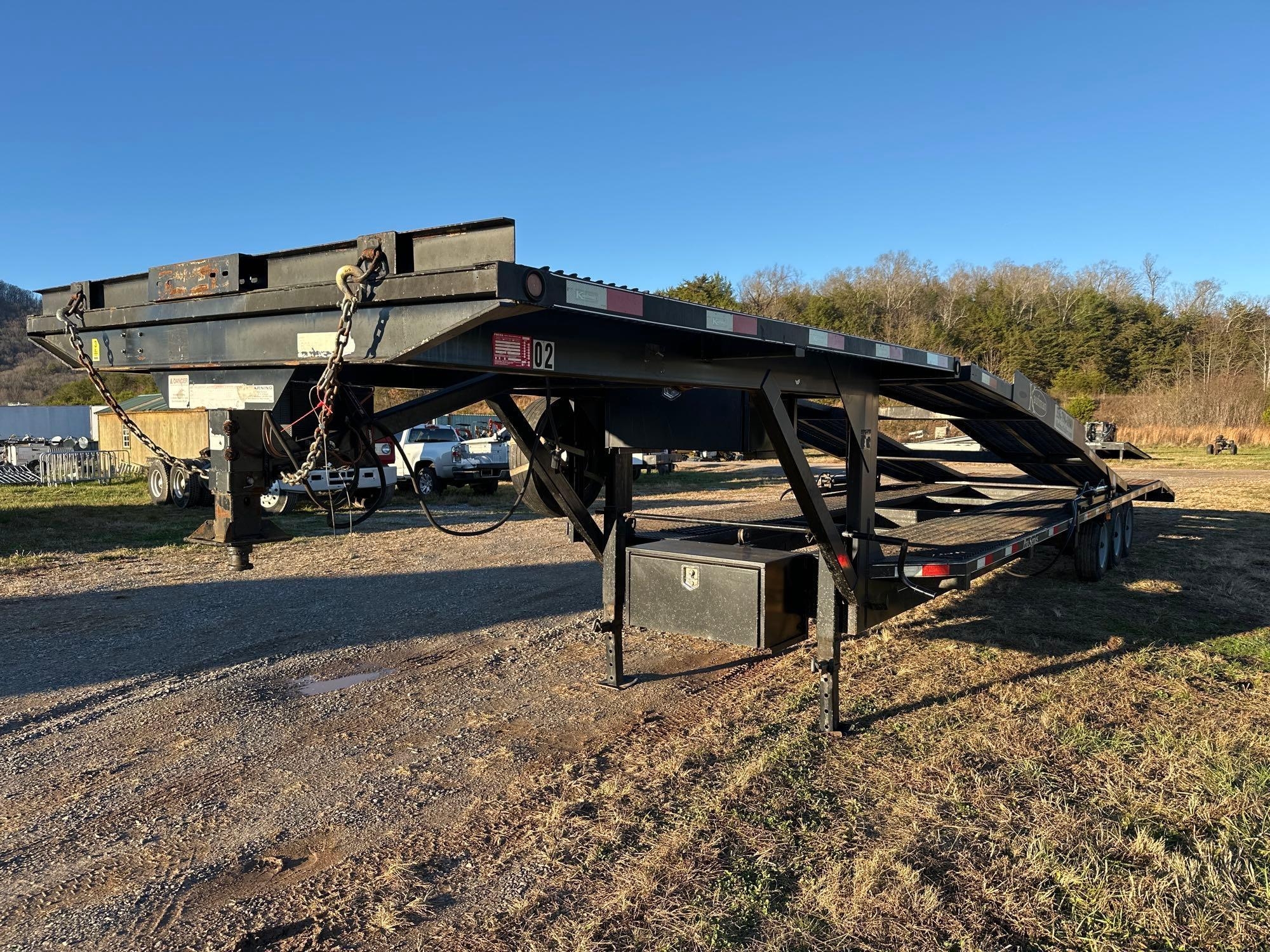 2019 Kaufman Pro Series Car Hauler Trailer, VIN # 5VGFE4736KL004723 (A57453)