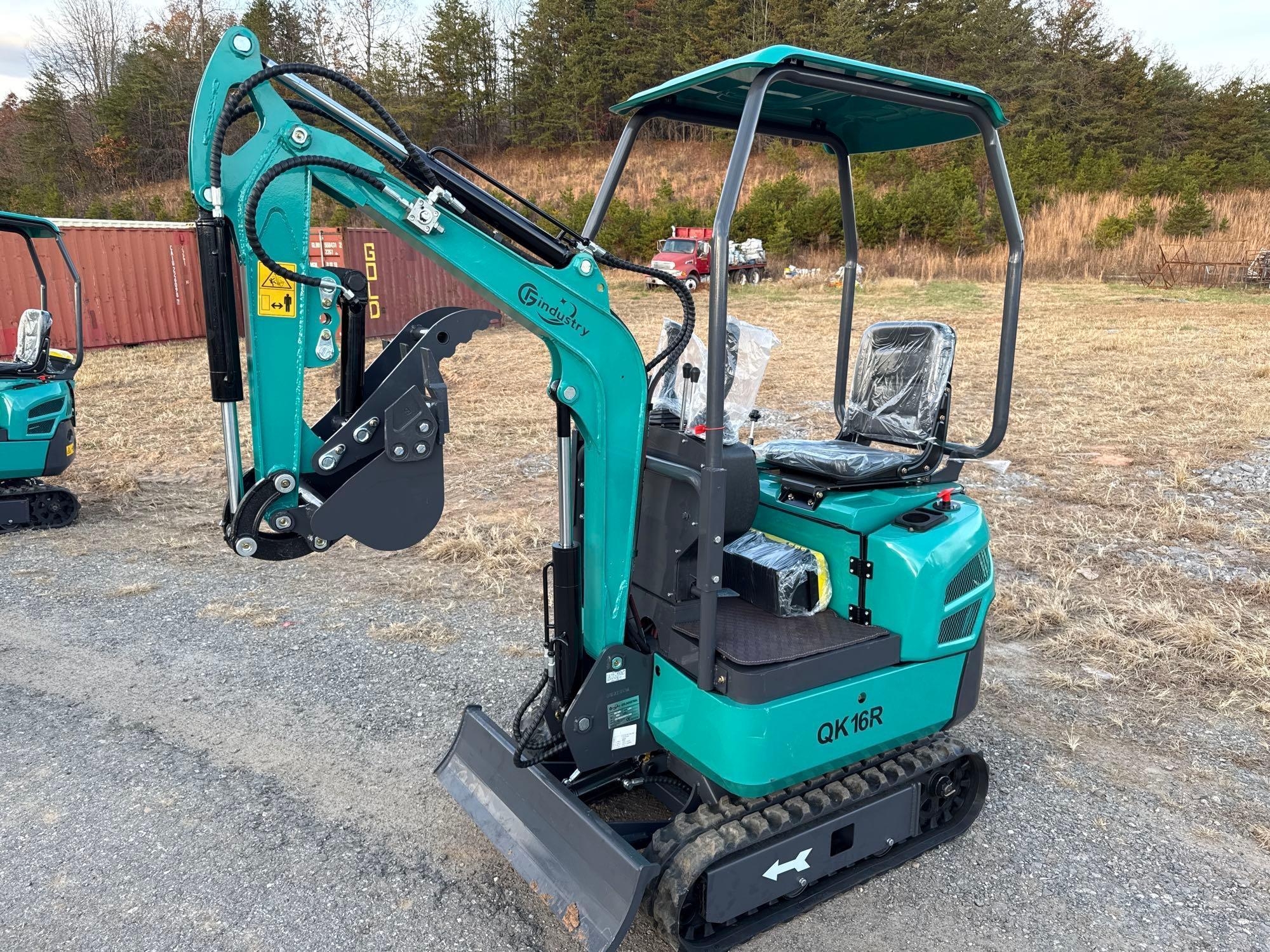 New/Unused CFG Industrial QK16R Mini Excavator (A57453)