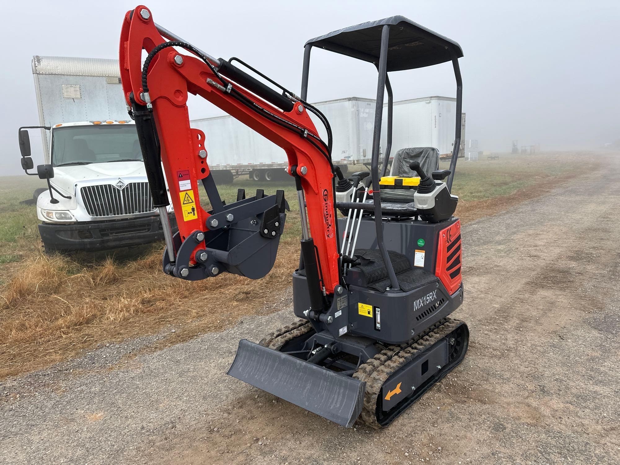 New/Unused CFG Industrial MX15RX Mini Excavator (A57453)