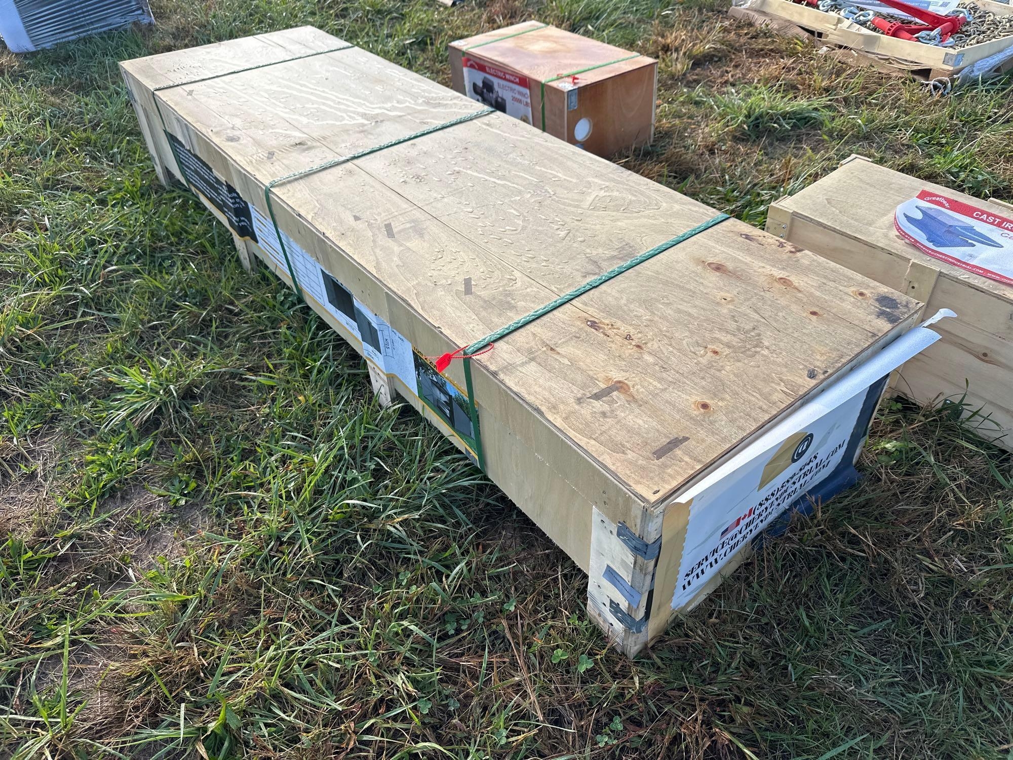 New/Unused 10ft X 20ft Single Garage Metal Shed (A57454)