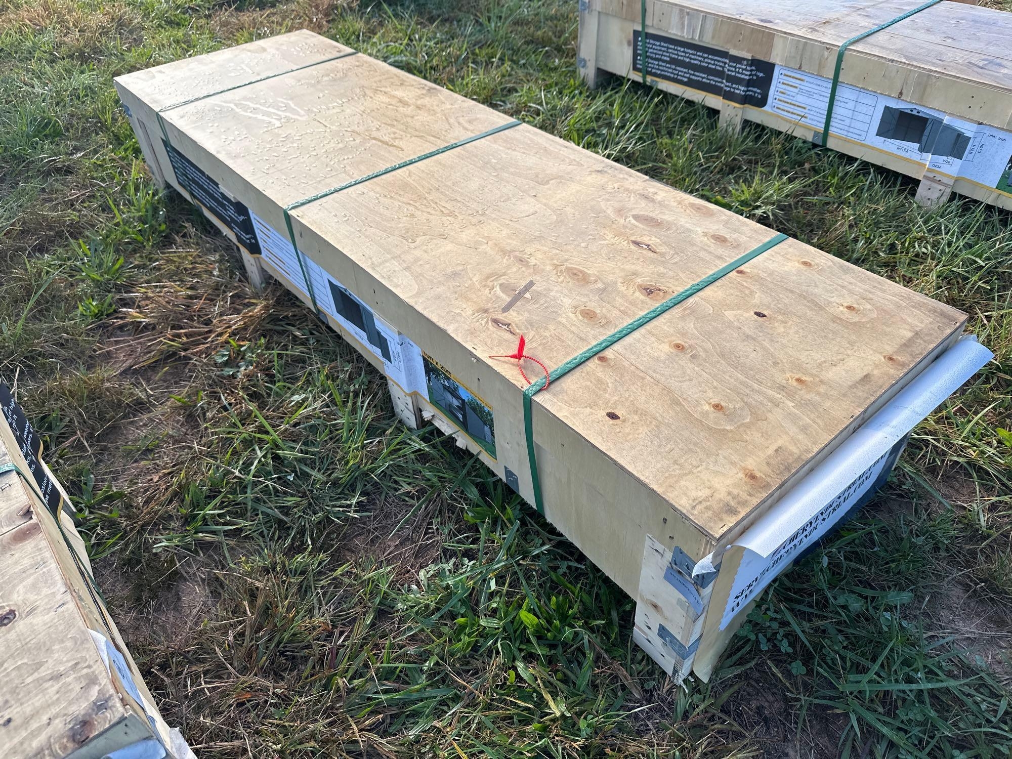 New/Unused 10ft X 20ft Single Garage Metal Shed (A54865)
