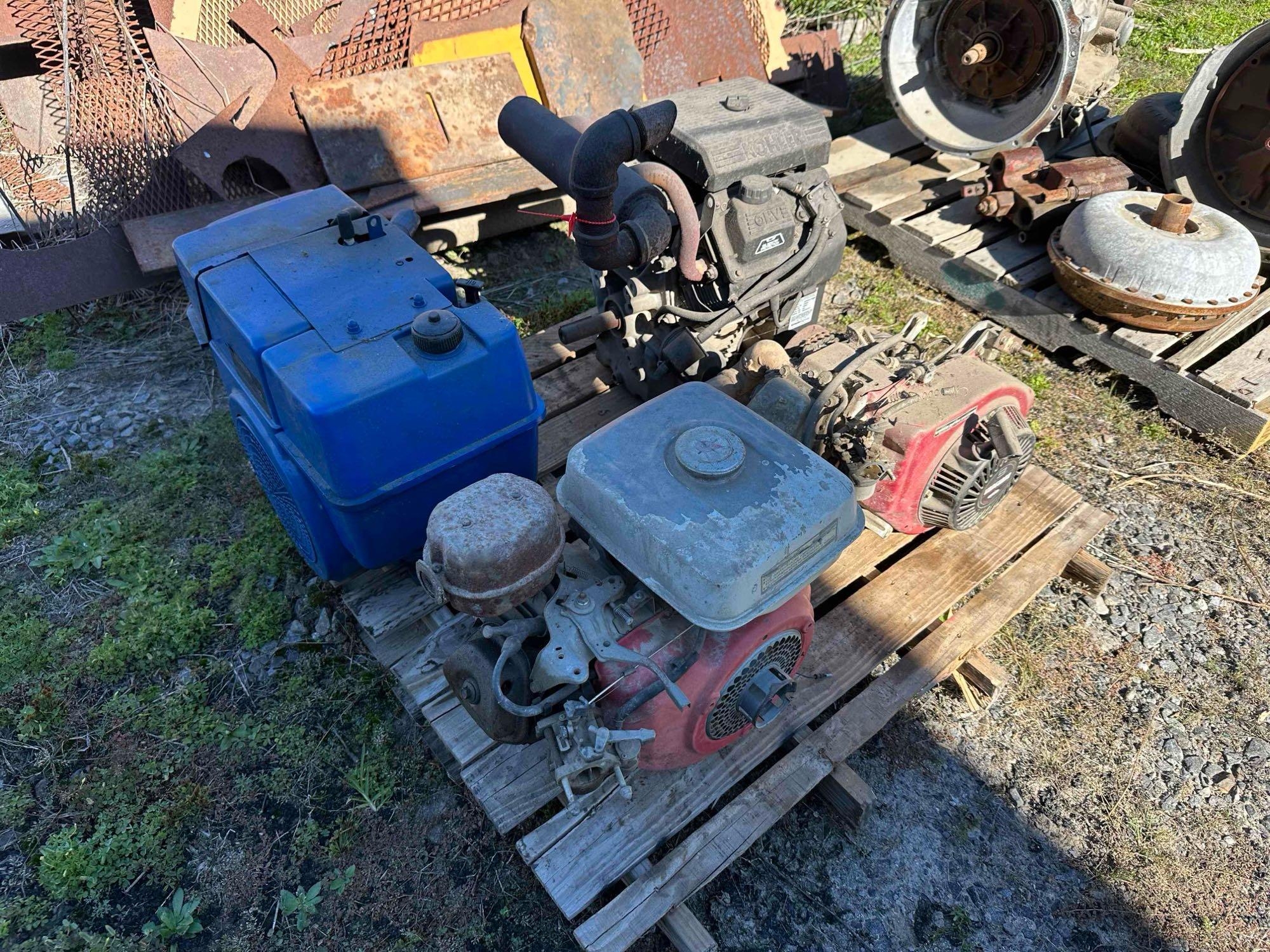 Pallet of Gas Powered Misc Engines (A54865)
