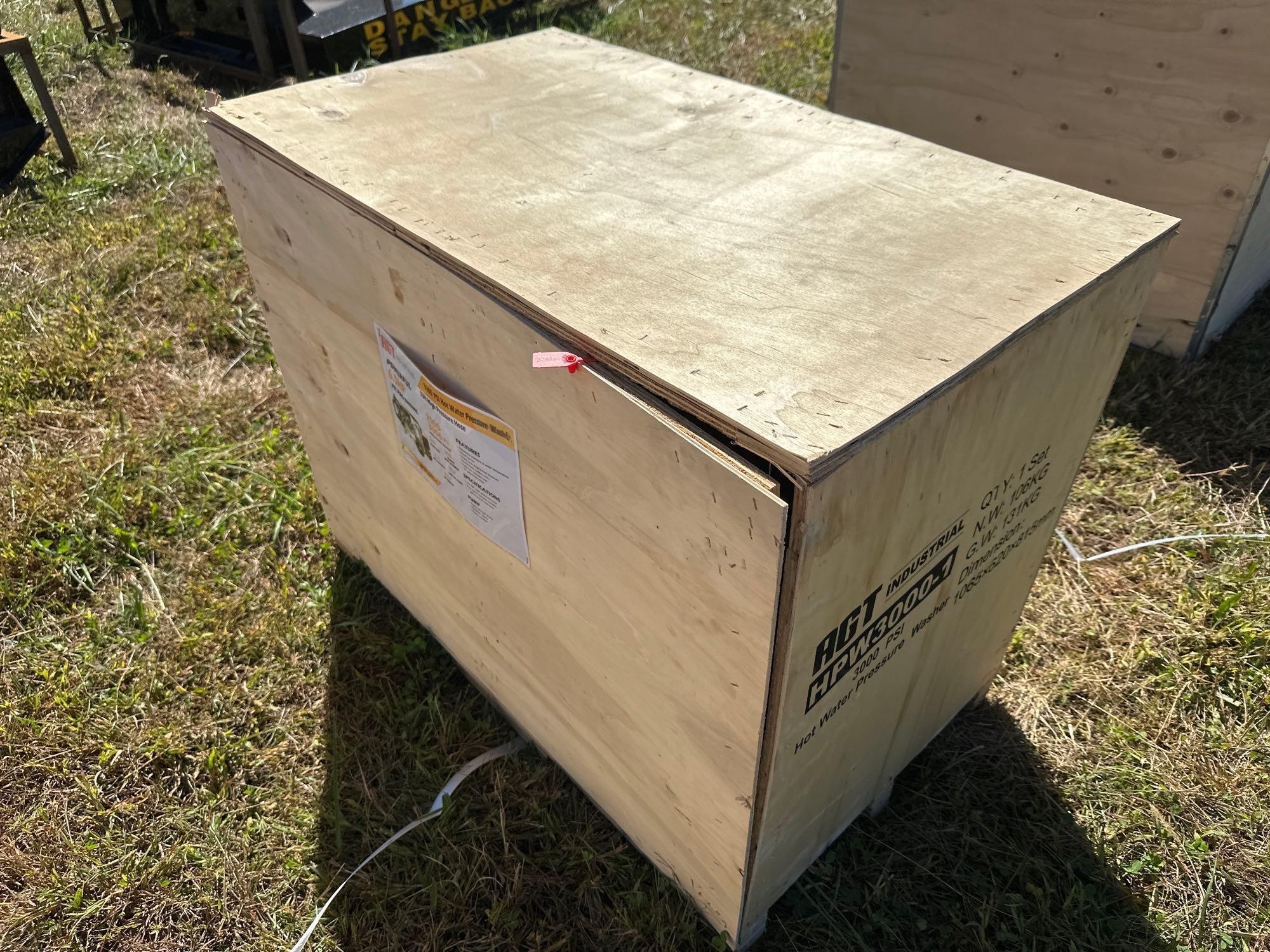 New/Unused AGT 3000PSI Hot Water Pressure Washer (A54865)
