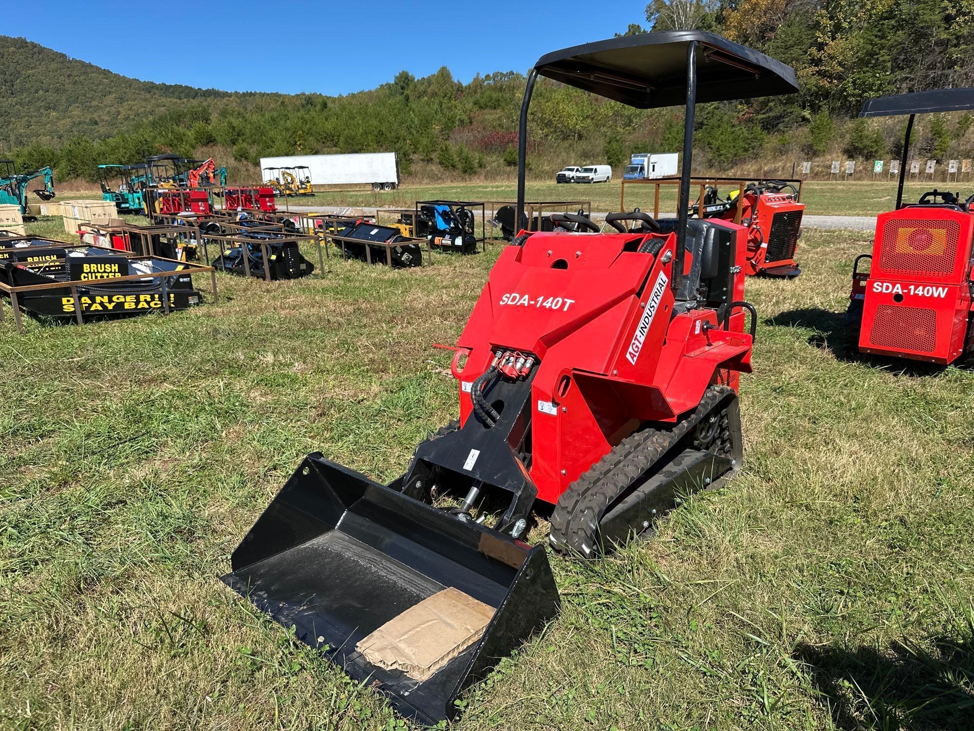 New/Unused AGT Industrial SDA-140T Track Loader (A54865)