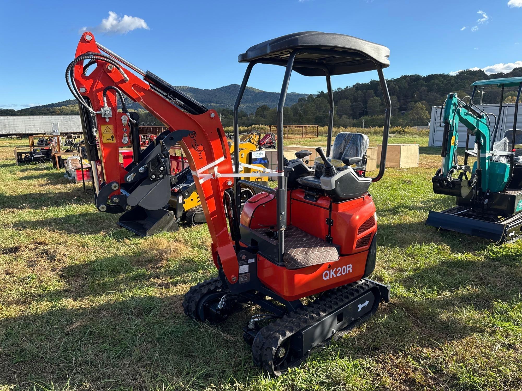 New/Unused CFG Industrial QK20R Mini Excavator (A54865)