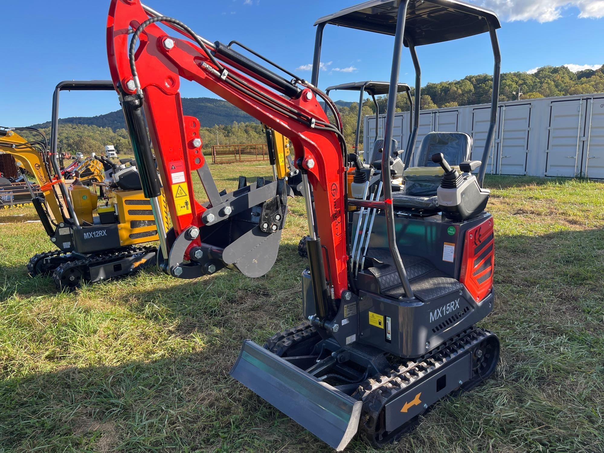 New/Unused CFG Industrial MX15RX Mini Excavator (A54865)