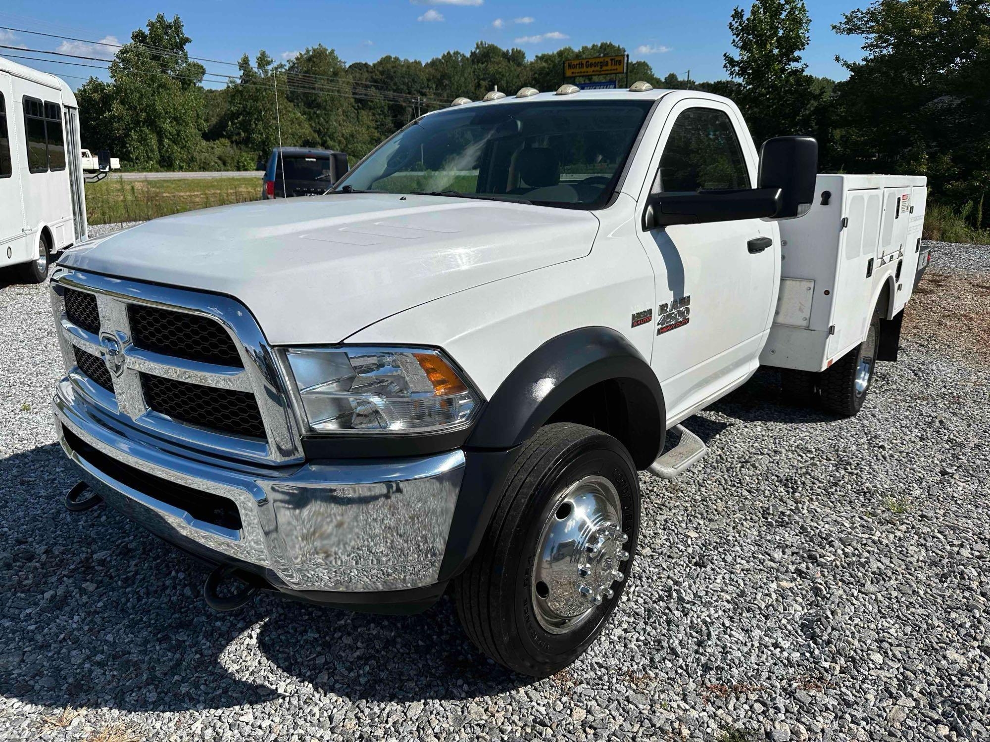 2015 Ram 4500 Utility Truck, VIN # 3C7WRKAJ9FG707673 (A51572)