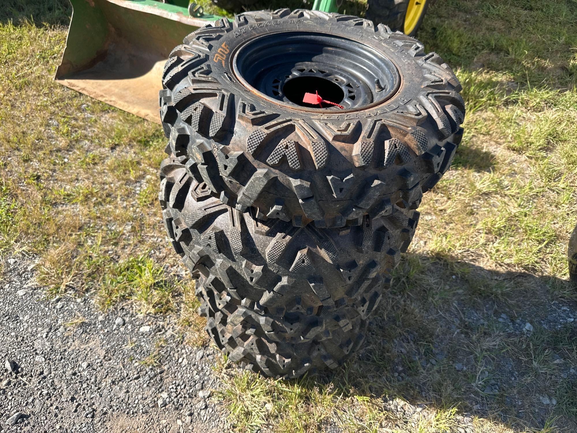 Wheels and Tires for Four-Wheeler (A51573)