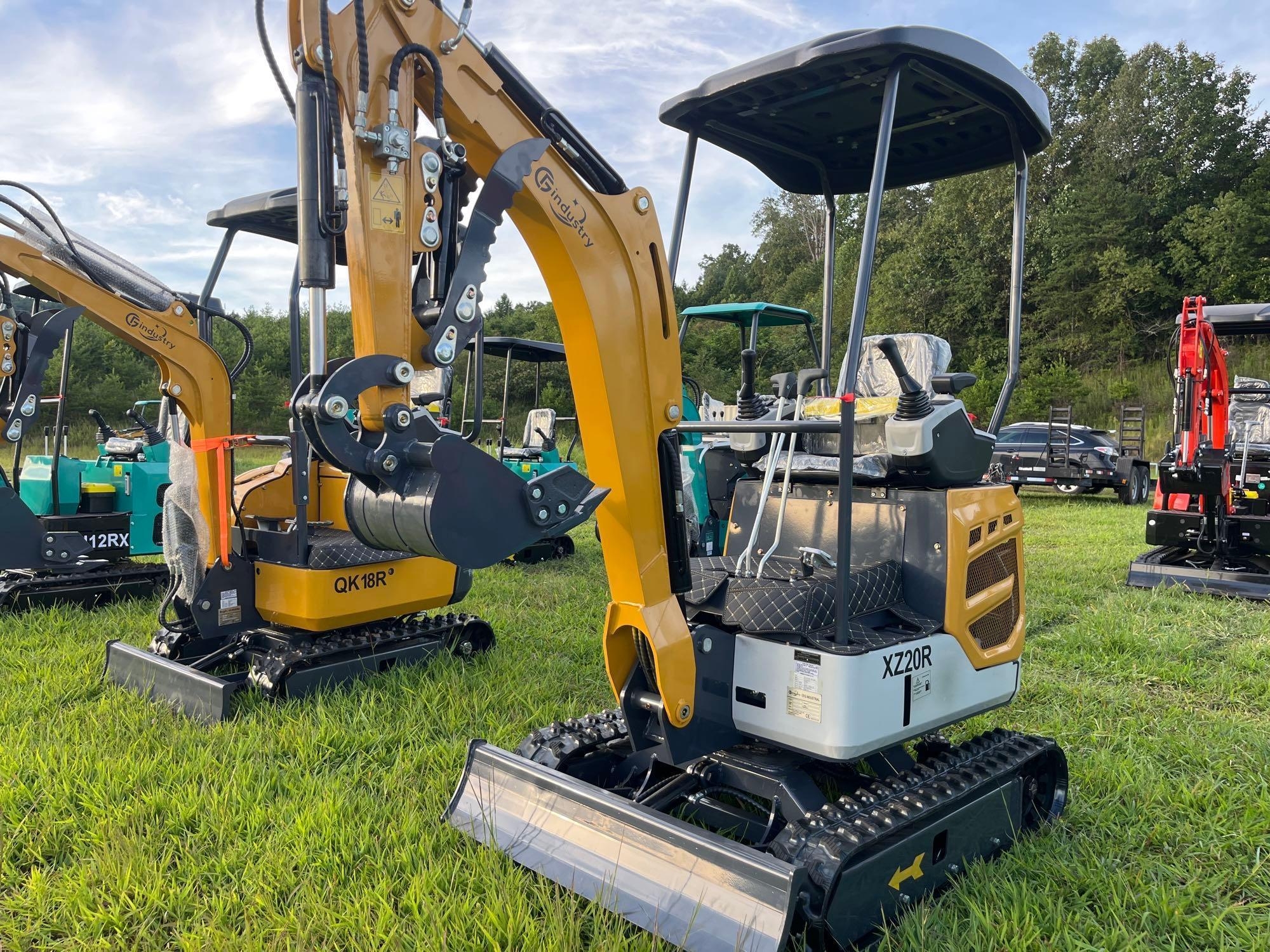 New/Unused CFG Industrial XZ20R Mini Excavator (A51573)