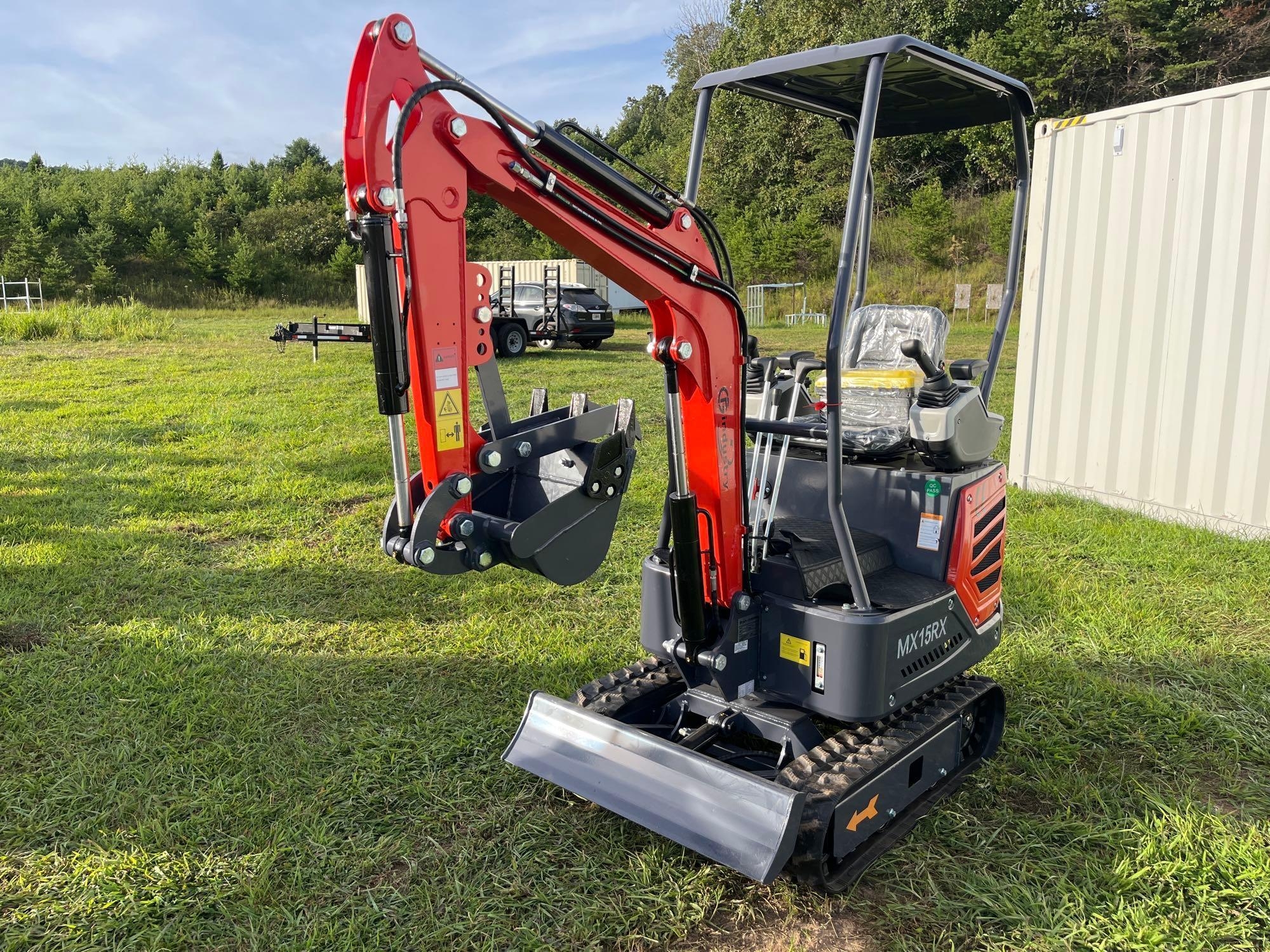 New/Unused CFG Industrial MX15 RX Mini Excavator (A51573)