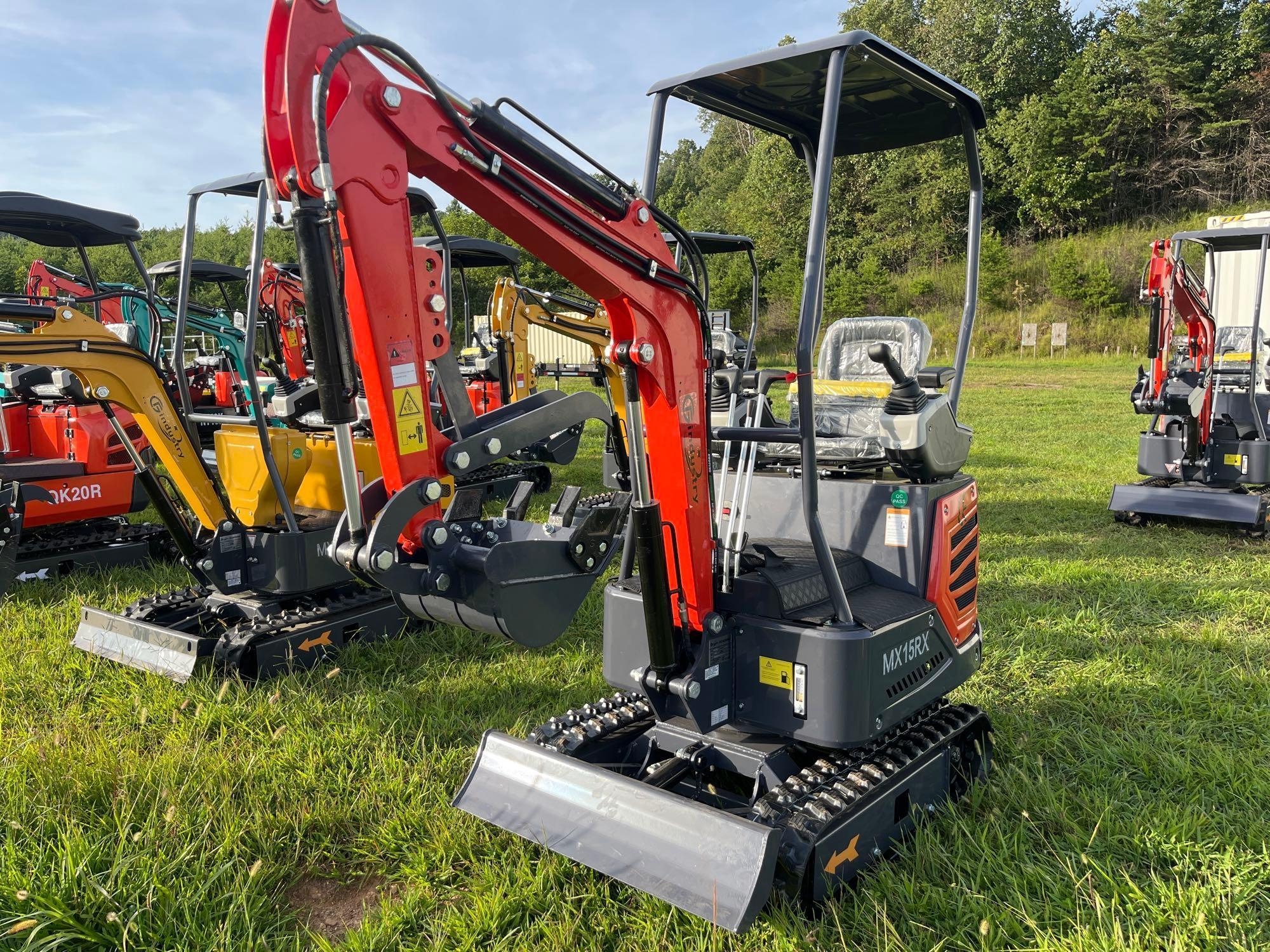 New/Unused CFG Industrial MX15 RX Mini Excavator (A51573)