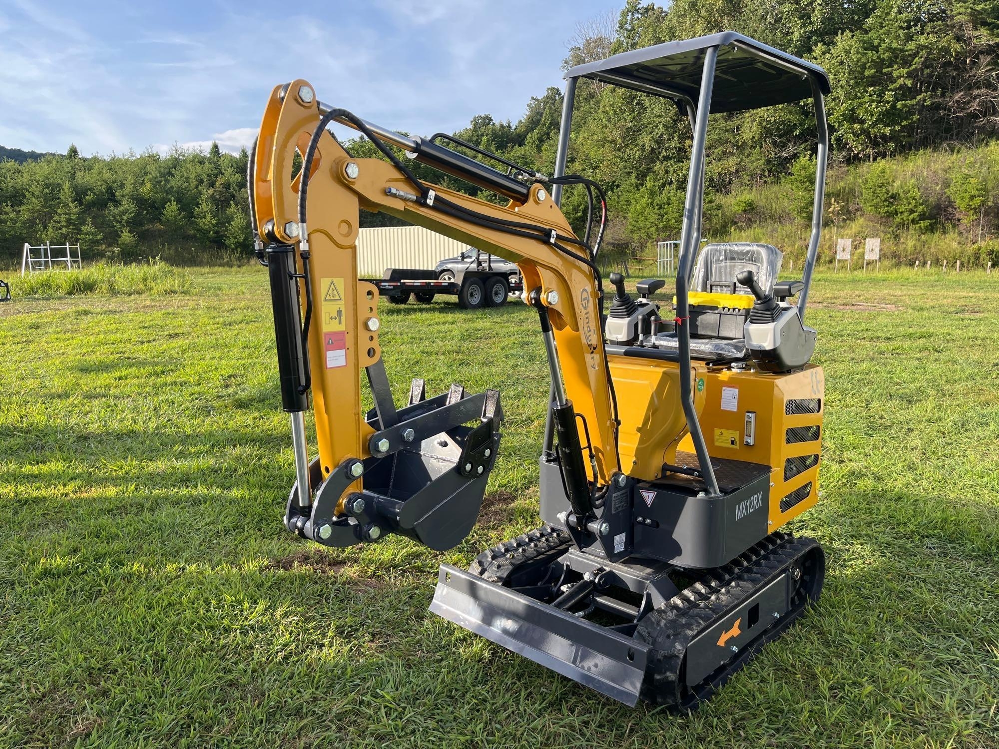 New/Unused CFG Industrial MX12RX Mini Excavator (A51573)