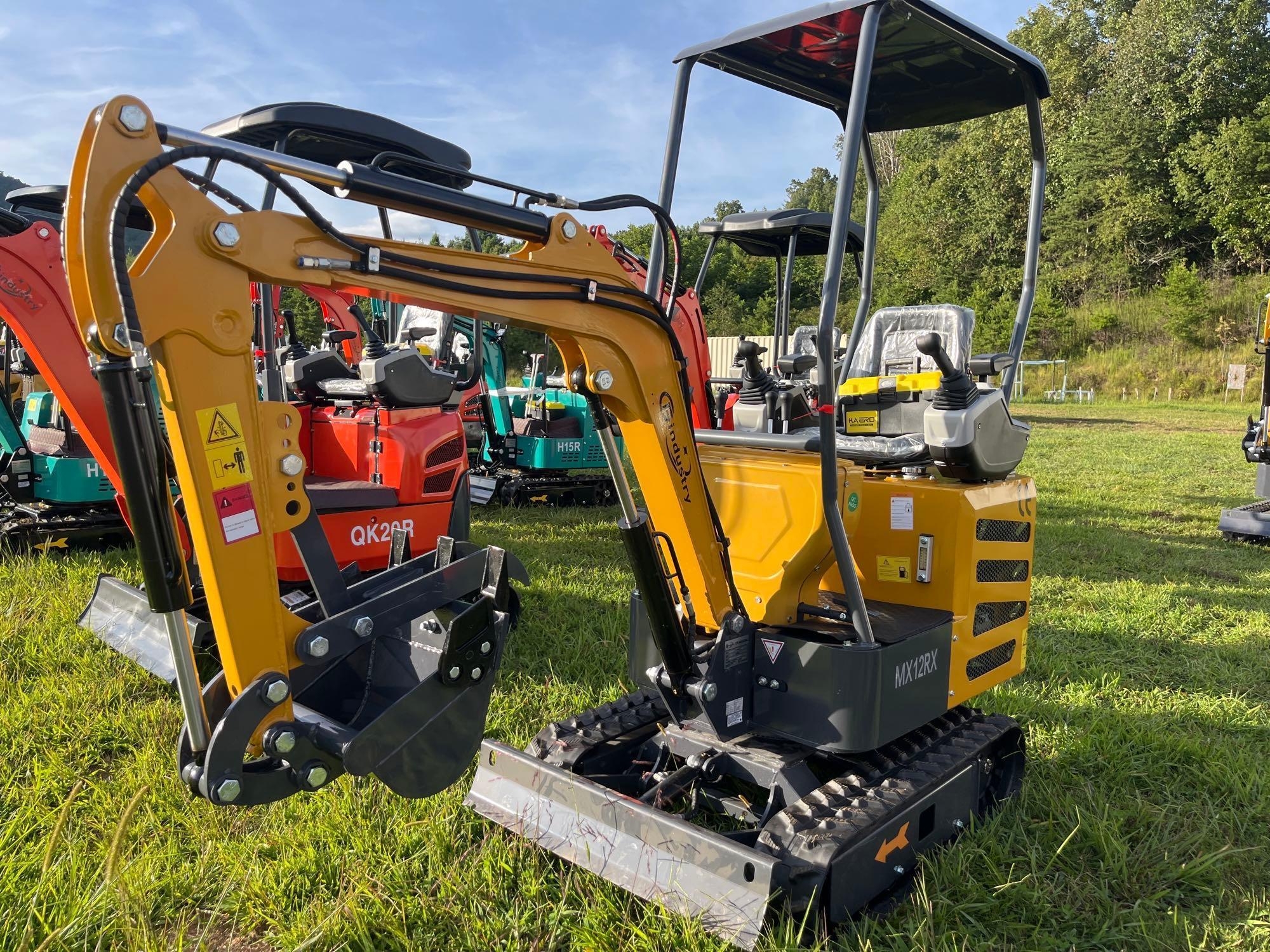 New/Unused CFG Industrial MX12RX Mini Excavator (A51573)