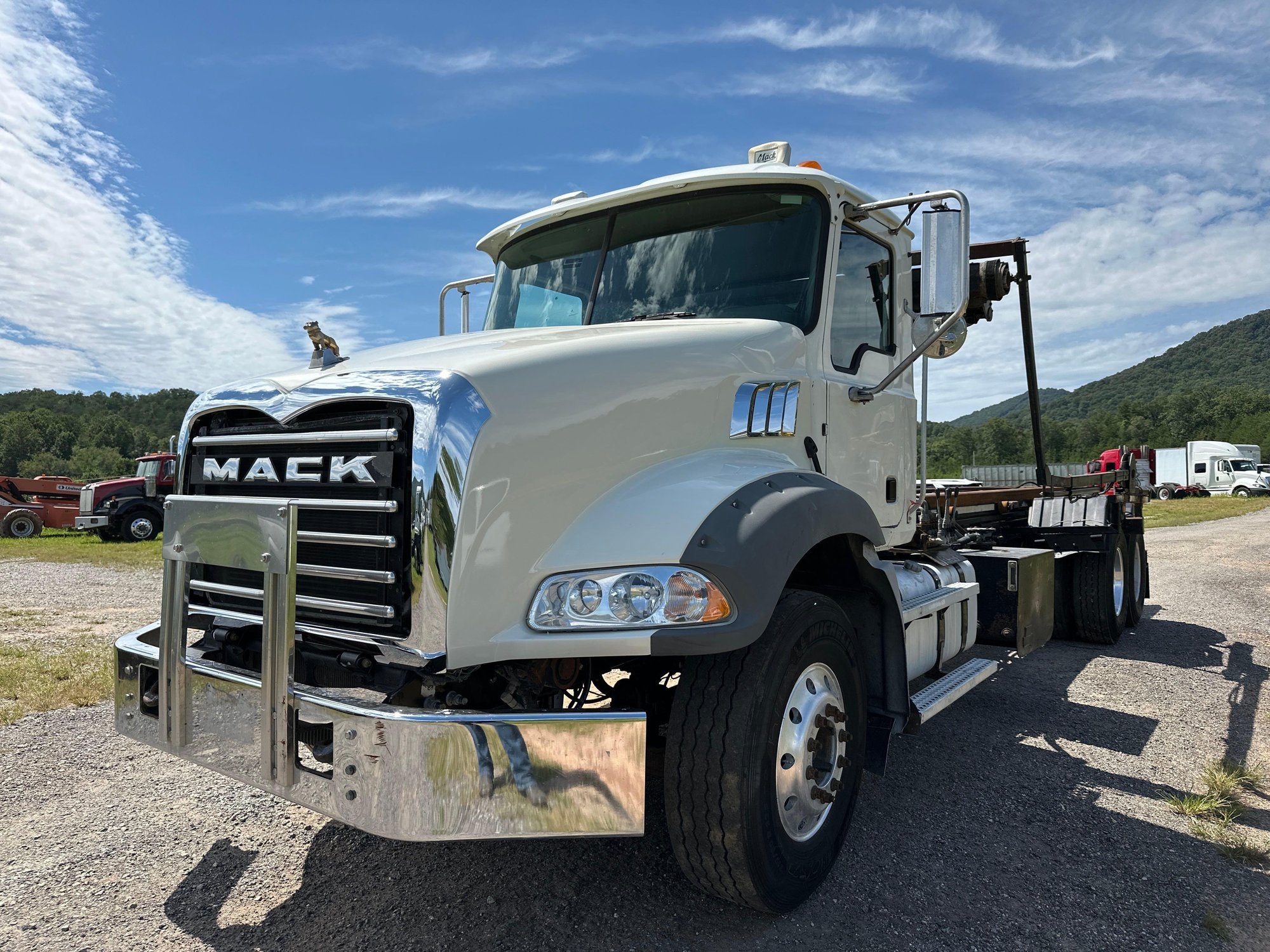 2013 Mack GU813 Roll Off Truck, VIN # 1M2AX13C1DM019680 (A51572)