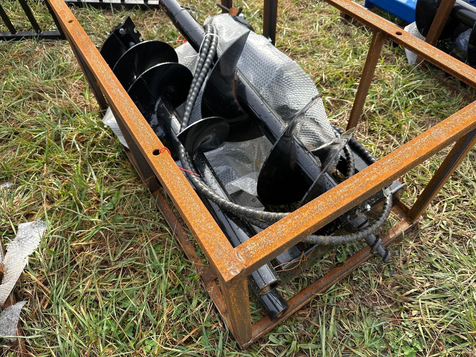 New/Unused Quick Attach Auger with Three Bits (A57453)