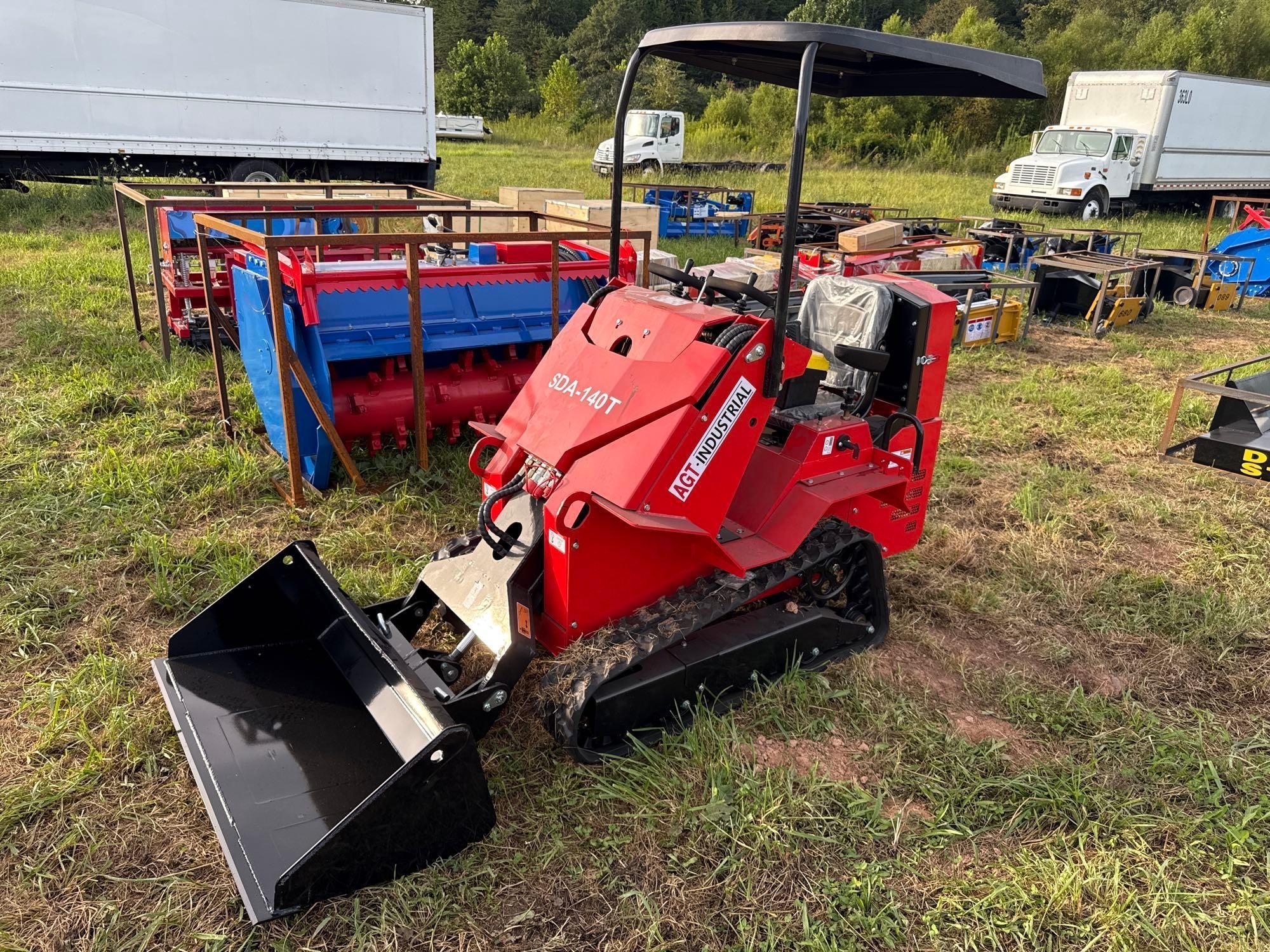 New/Unused AGT Industrial SDA-140T Track Loader (A51573)