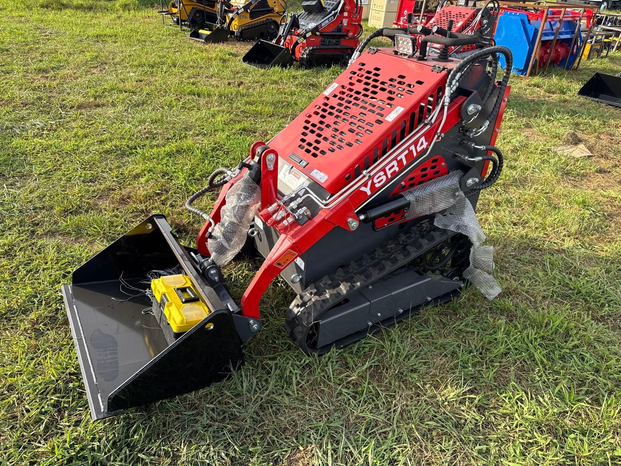 New/Unused AGT YSRT14 Mini Skid Steer Loader (A51573)
