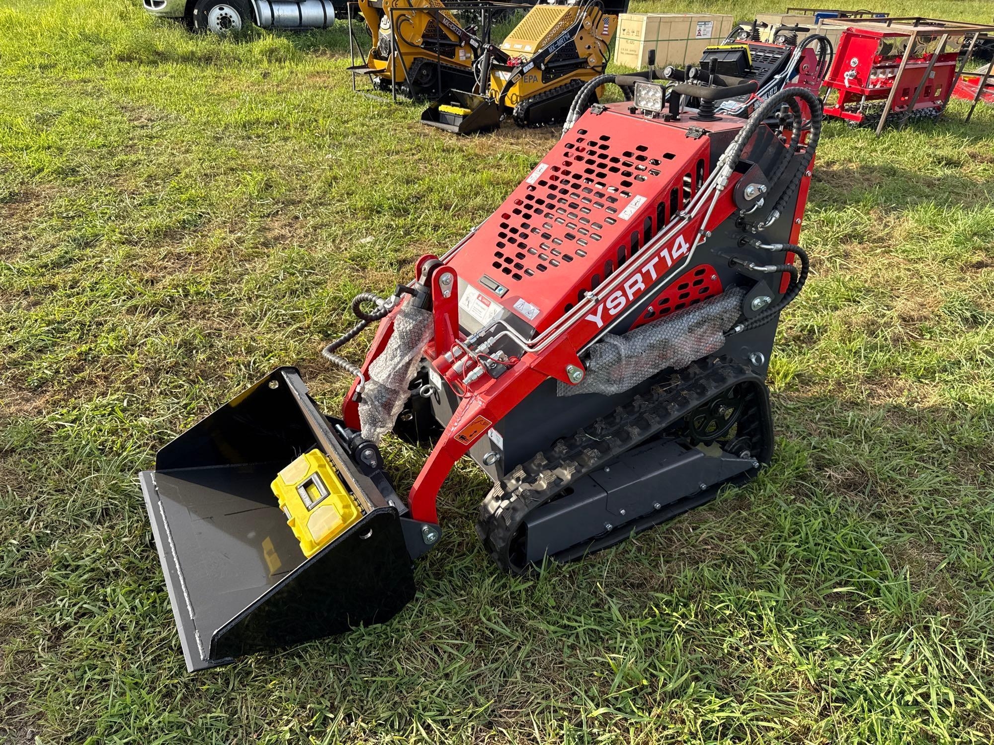 New/Unused AGT YSRT14 Mini Skid Steer Loader (A51573)