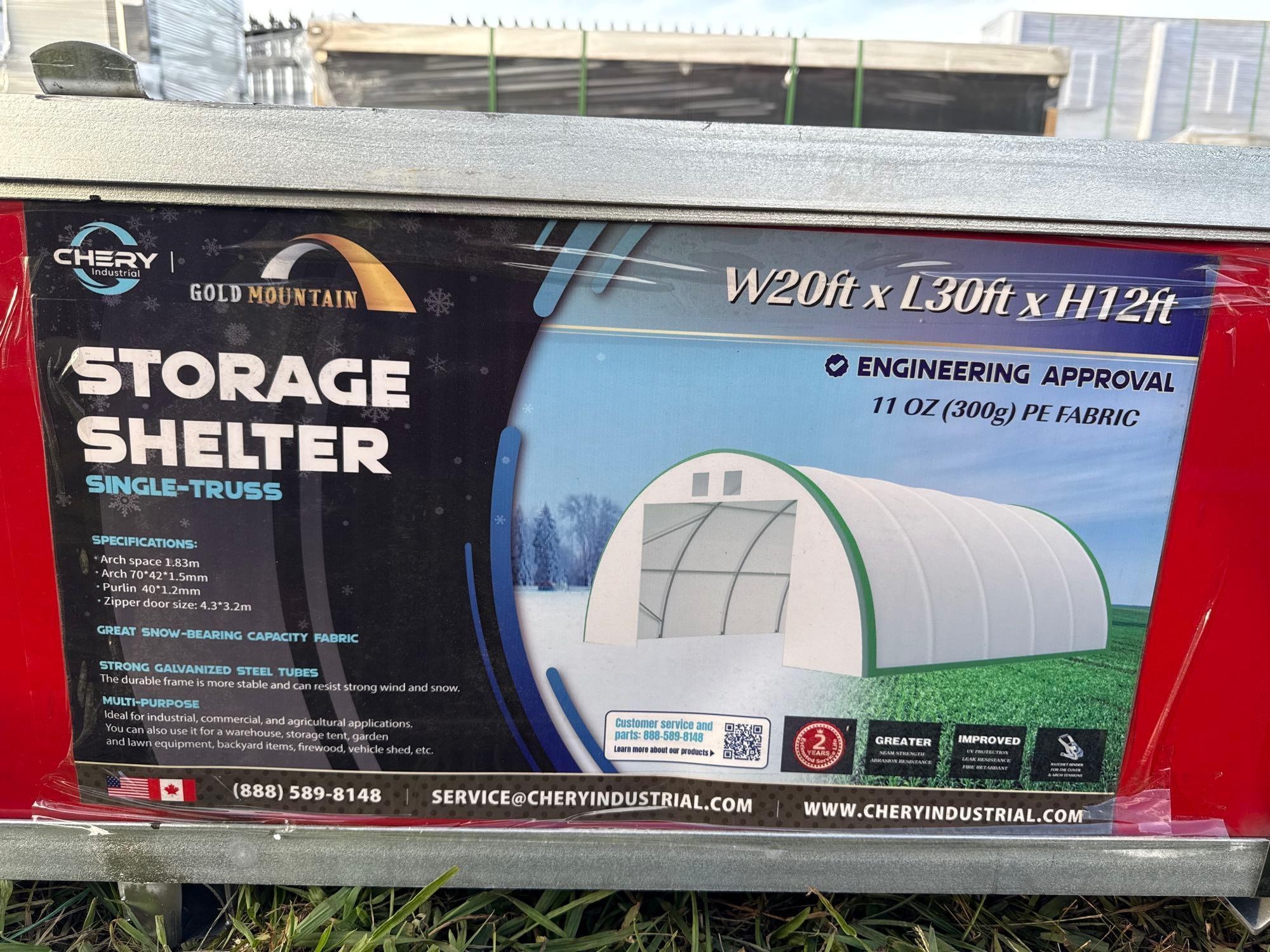 New/Unused Gold Mountain Shelter 20ft x 30ft (A51573)