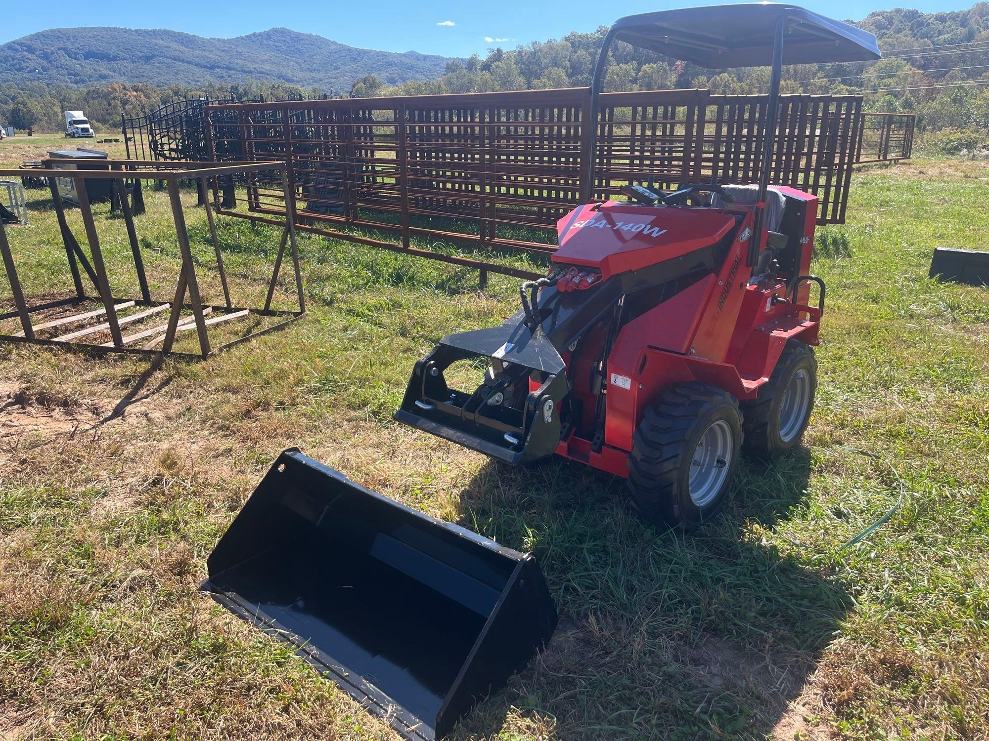 New/Unused AGT Industrial SDA-140W Mini Wheel Loader (A54865)