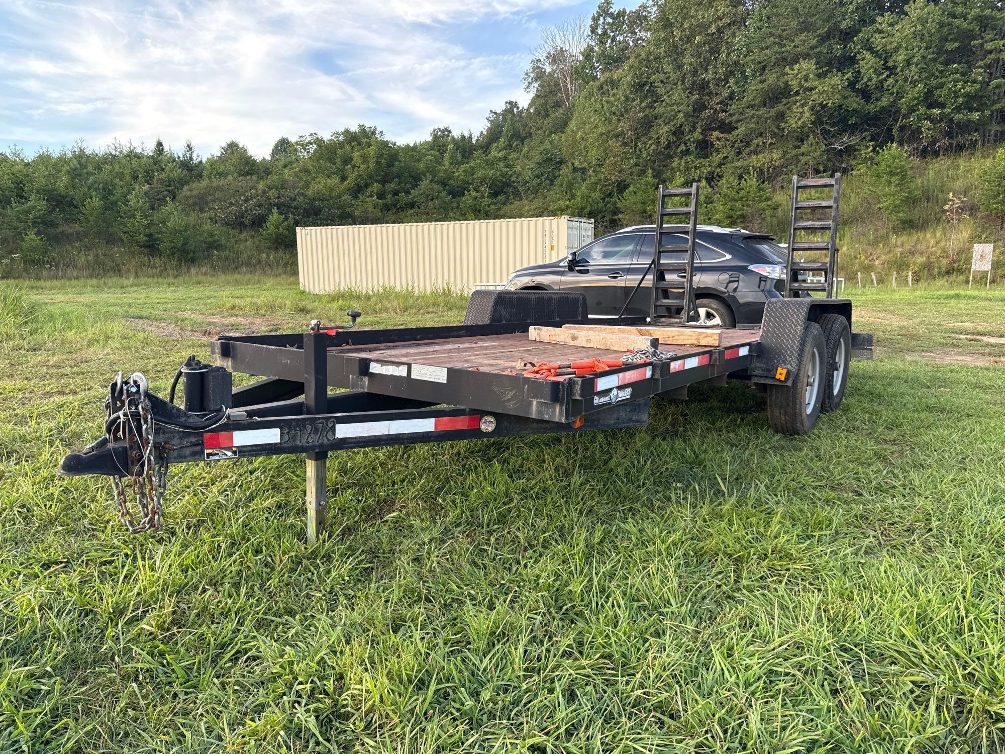 2017 Currahee Trailers Trailer, VIN # 4TEFS1826H1034878 (A51572)