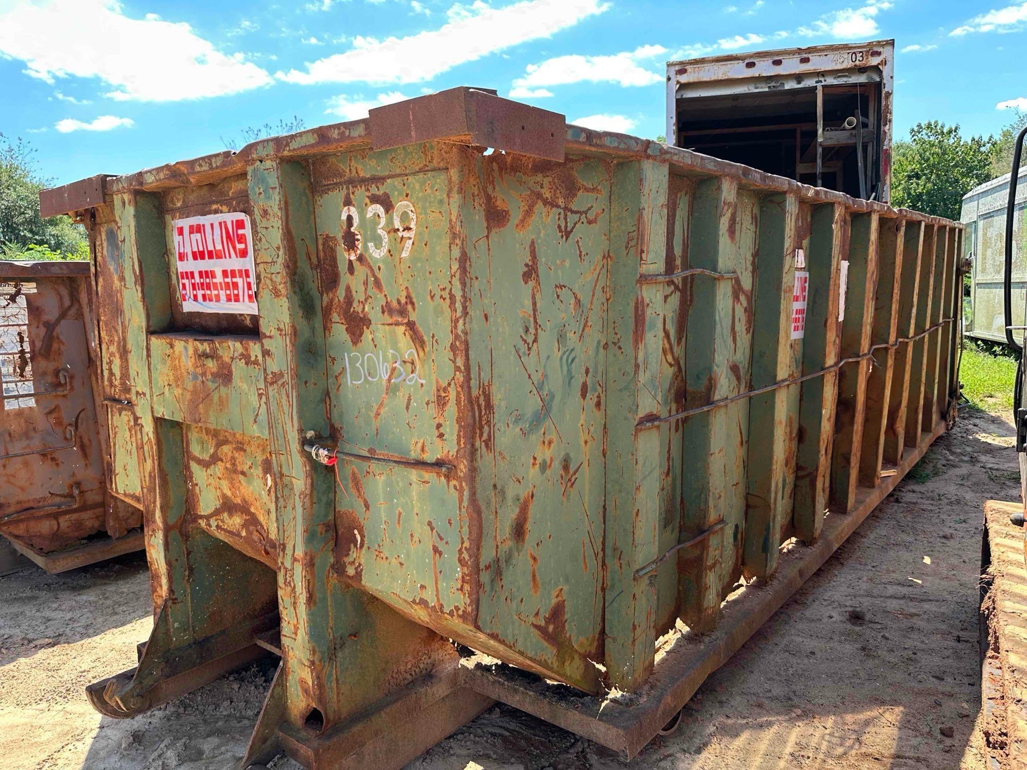 30 Yard Roll Off Container (A51573)