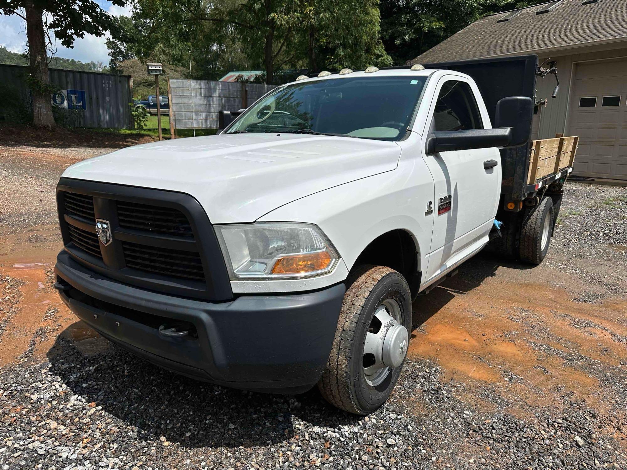 2012 Ram 3500 Chassis Pickup Truck, VIN # 3C7WDTAL9CG134341 (A51572)