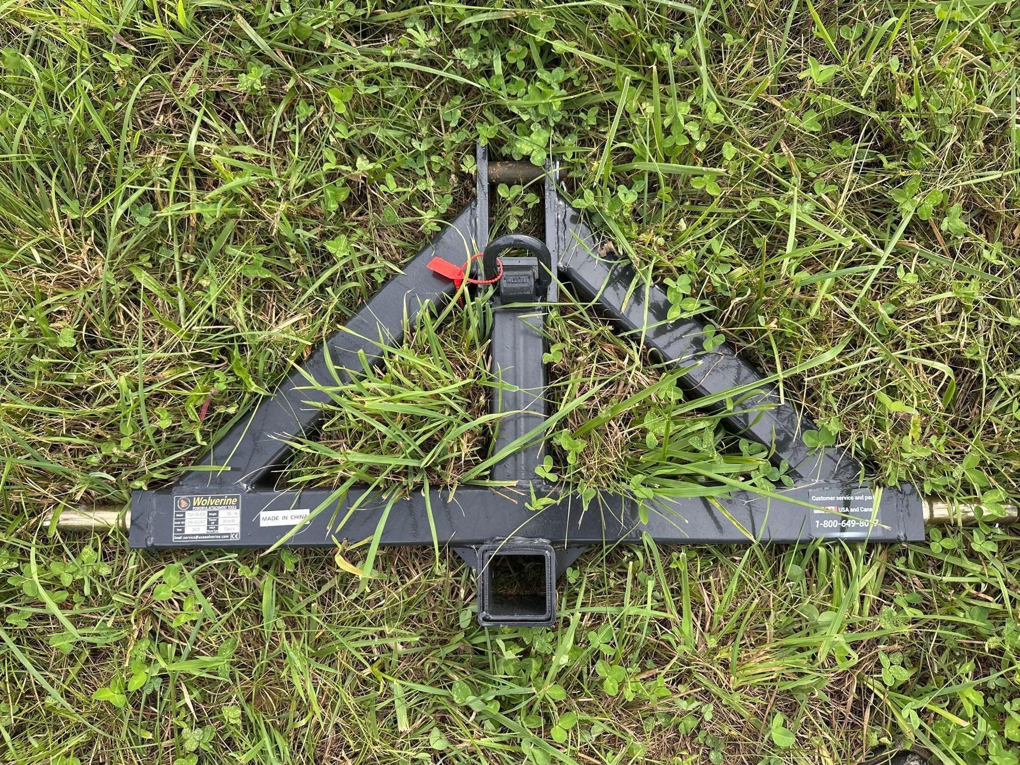 2025 New/Unused Wolverine 3 Point Quick Hitch (A51573)