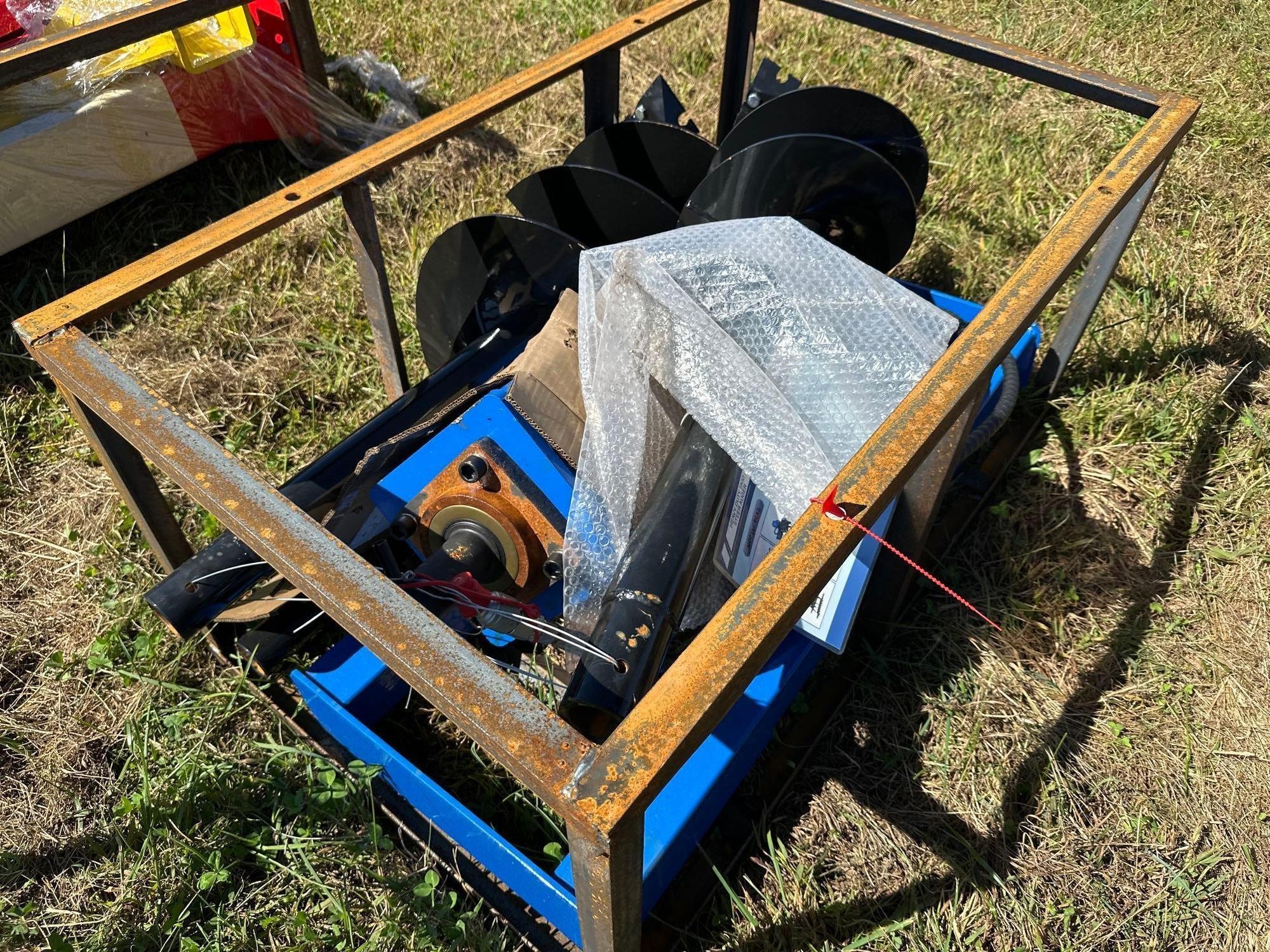 New/Unused Quick Attach Auger with Three Bits (A54865)