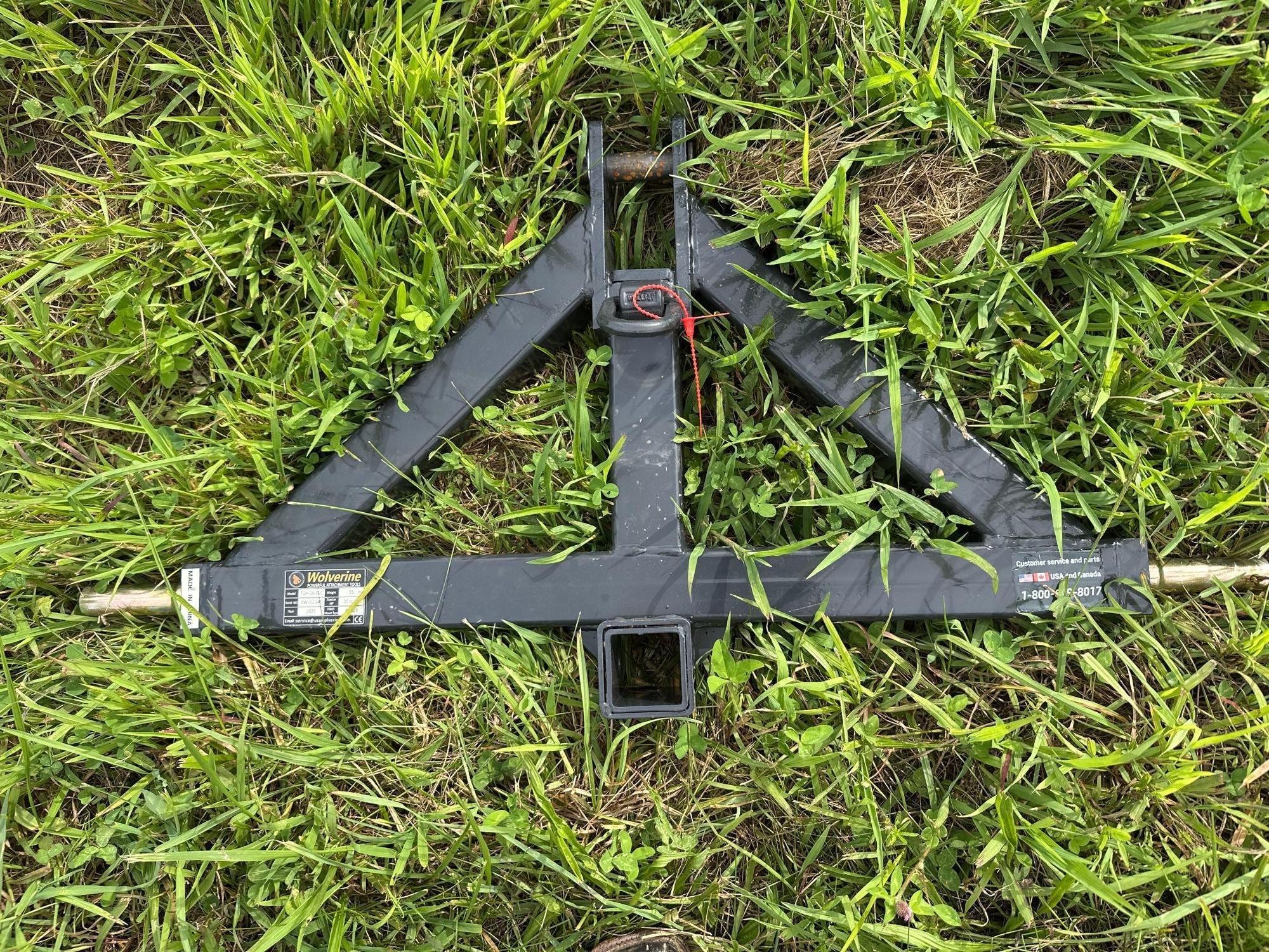 2025 New/Unused Wolverine 3 Point Quick Hitch (A51573)
