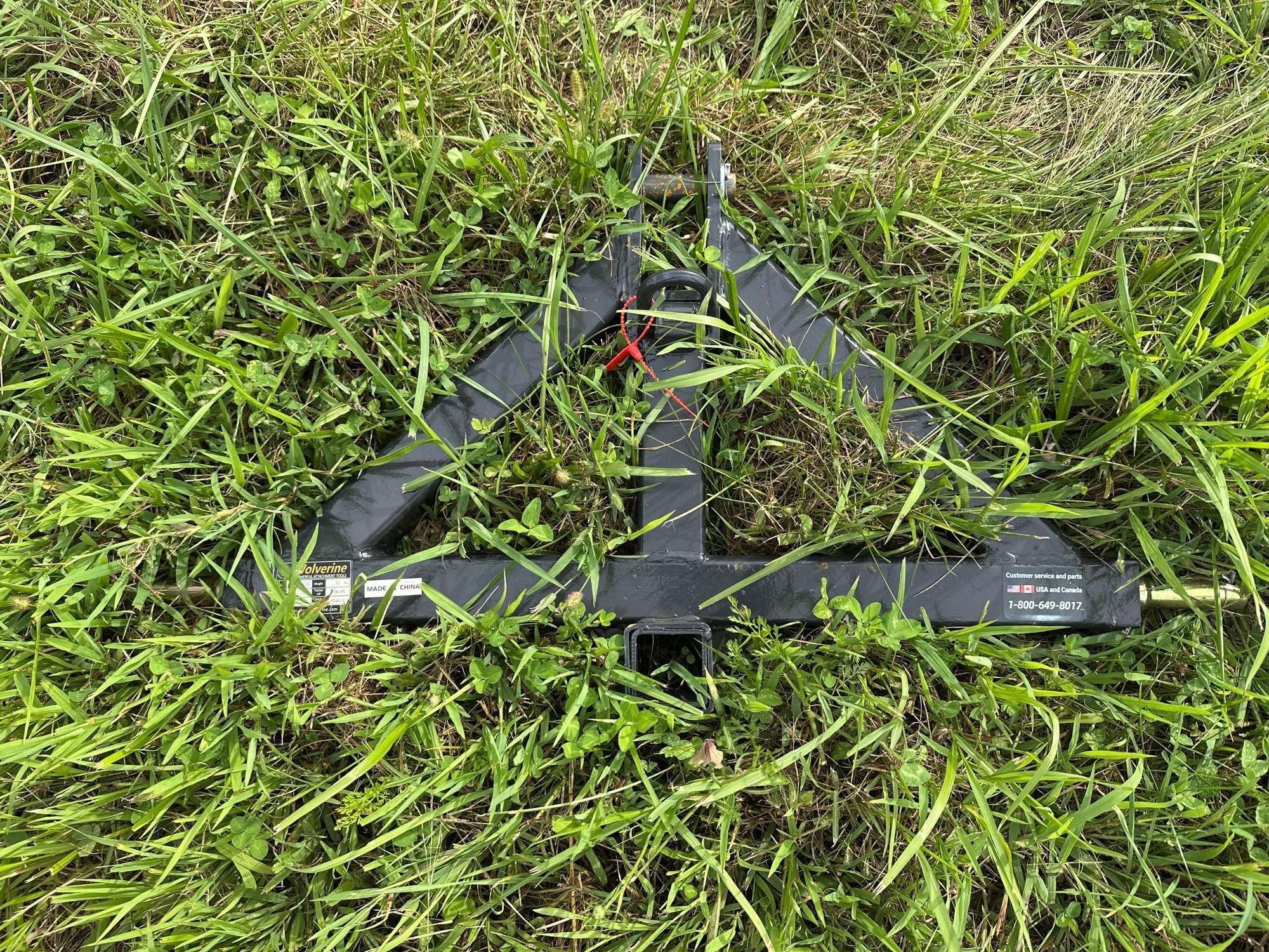 2025 New/Unused Wolverine 3 Point Quick Hitch (A51573)