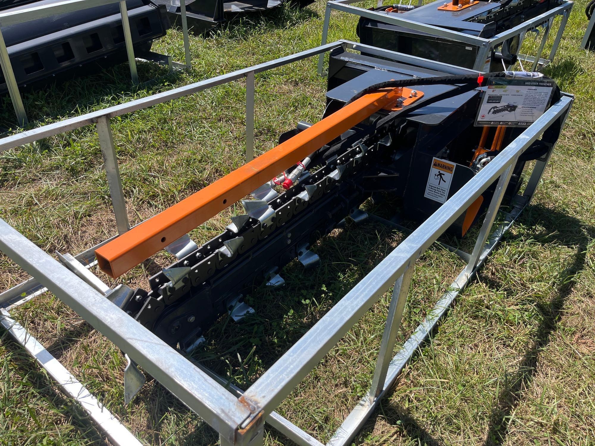 2025 New/Unused Wolverine 48in Skid Steer Trencher (A51573)