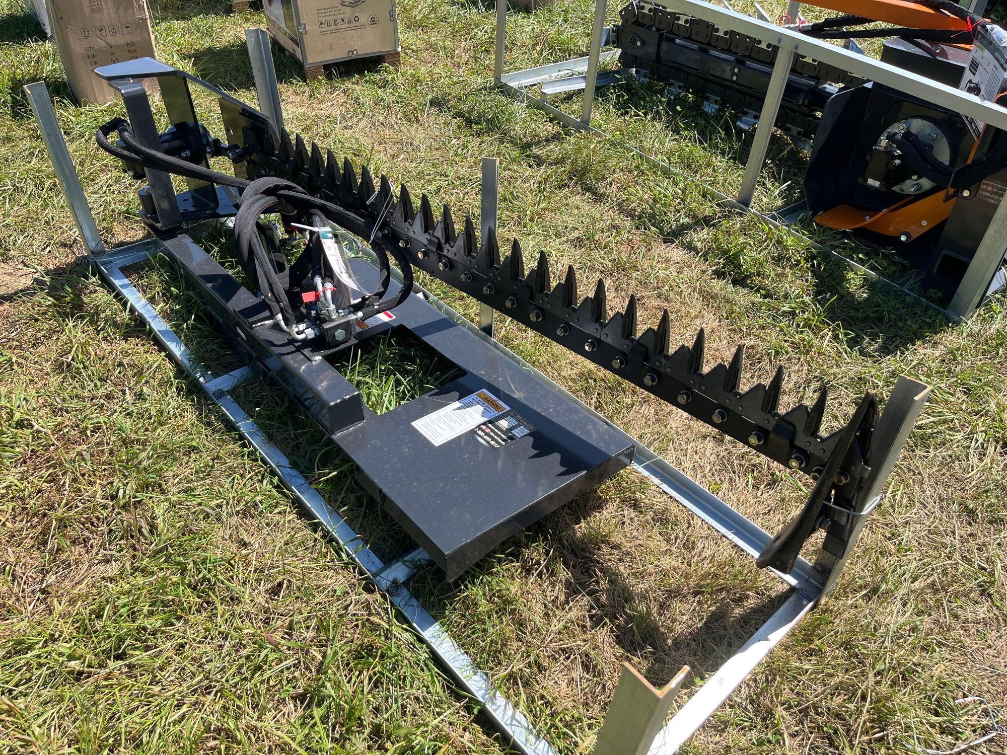 2025 New/Unused 72in Skid Steer Sickle Bar Mower (A51573)