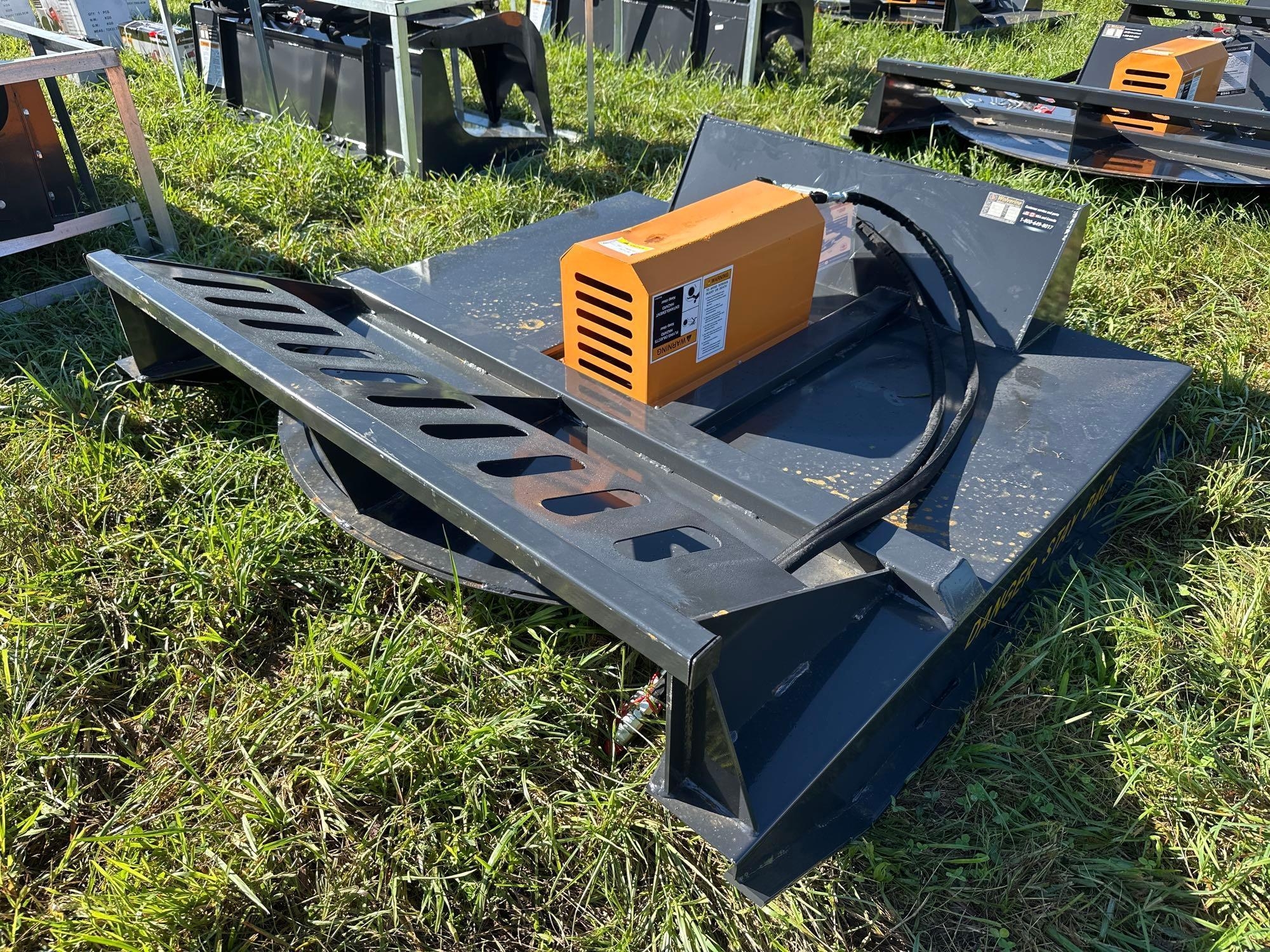 2025 New/Unused 72in Skid Steer Brush Cutter (A51573)
