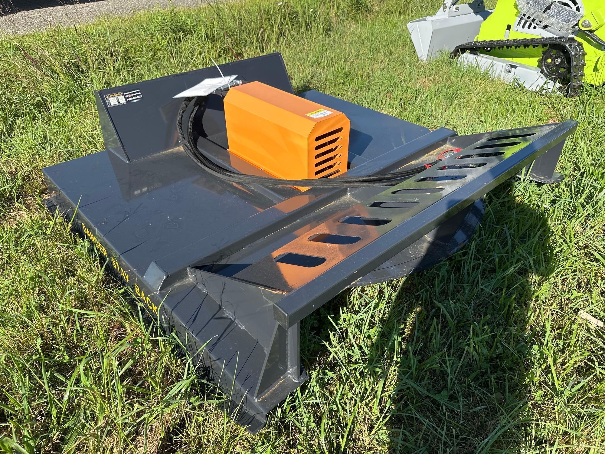2025 New/Unused 72in Skid Steer Brush Cutter (A51573)