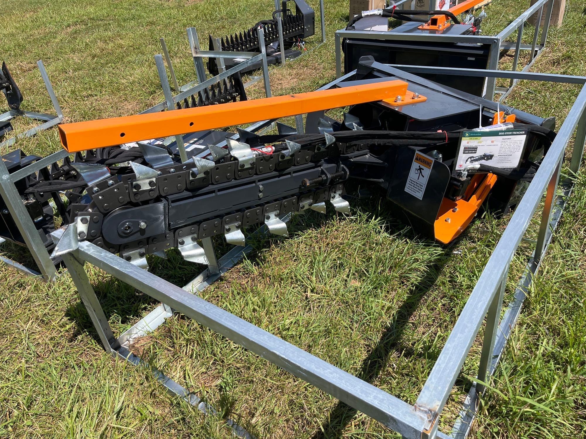 2025 New/Unused Wolverine 48in Skid Steer Trencher (A51573)