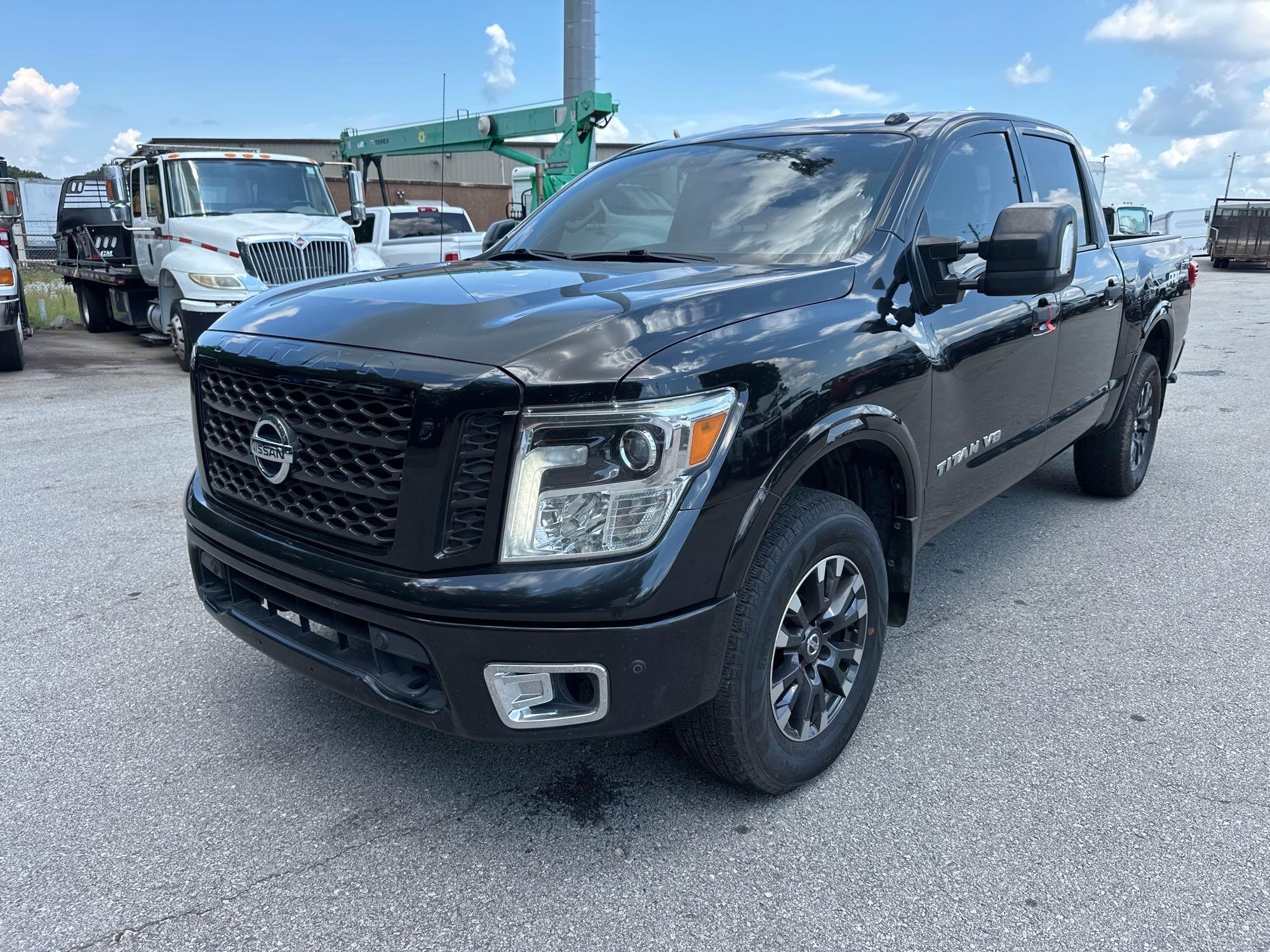 2018 Nissan Titan Pickup Truck, VIN # 1N6AA1E57JN515039 (A51572)