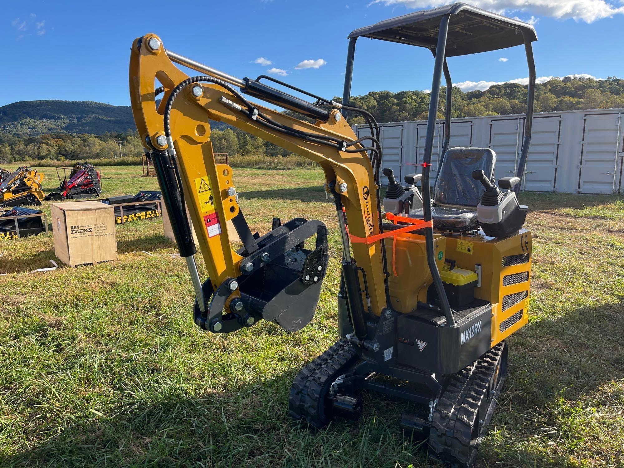 New/Unused CFG Industrial MX12RX Mini Excavator (A54865)