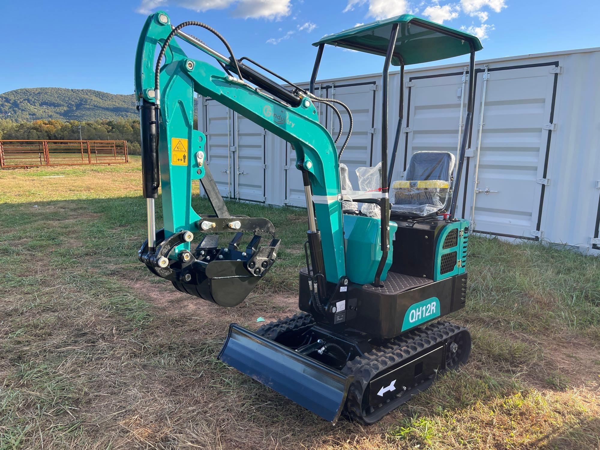 New/Unused CFG Industrial QH12R Mini Excavator (A54865)